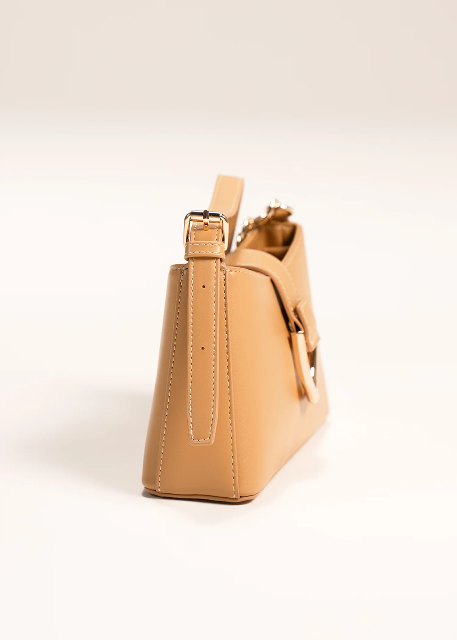 Mini shoulder bag with metallic clasp- R13 - Image 3