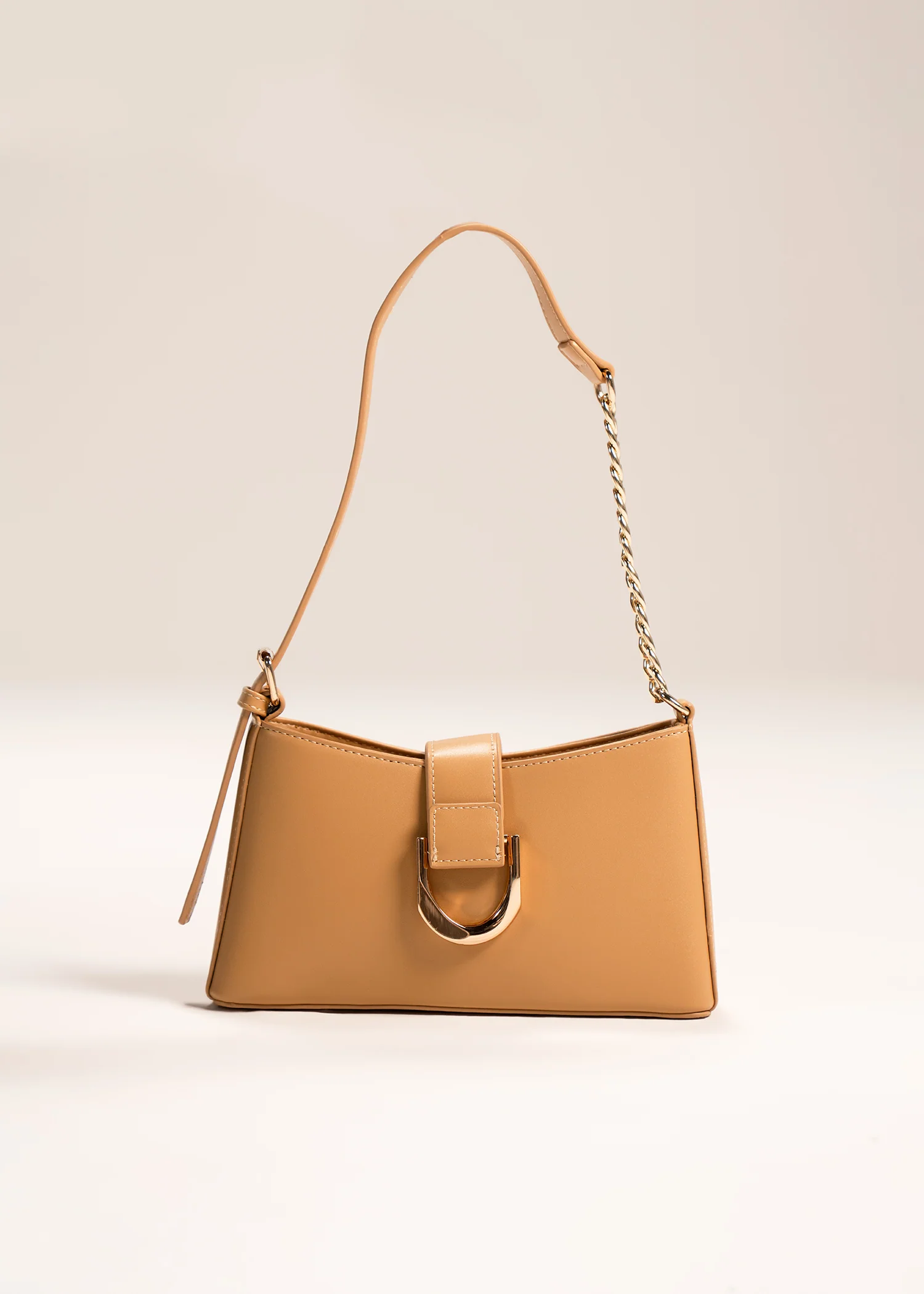 Mini shoulder bag with metallic clasp- R13 - Image 4