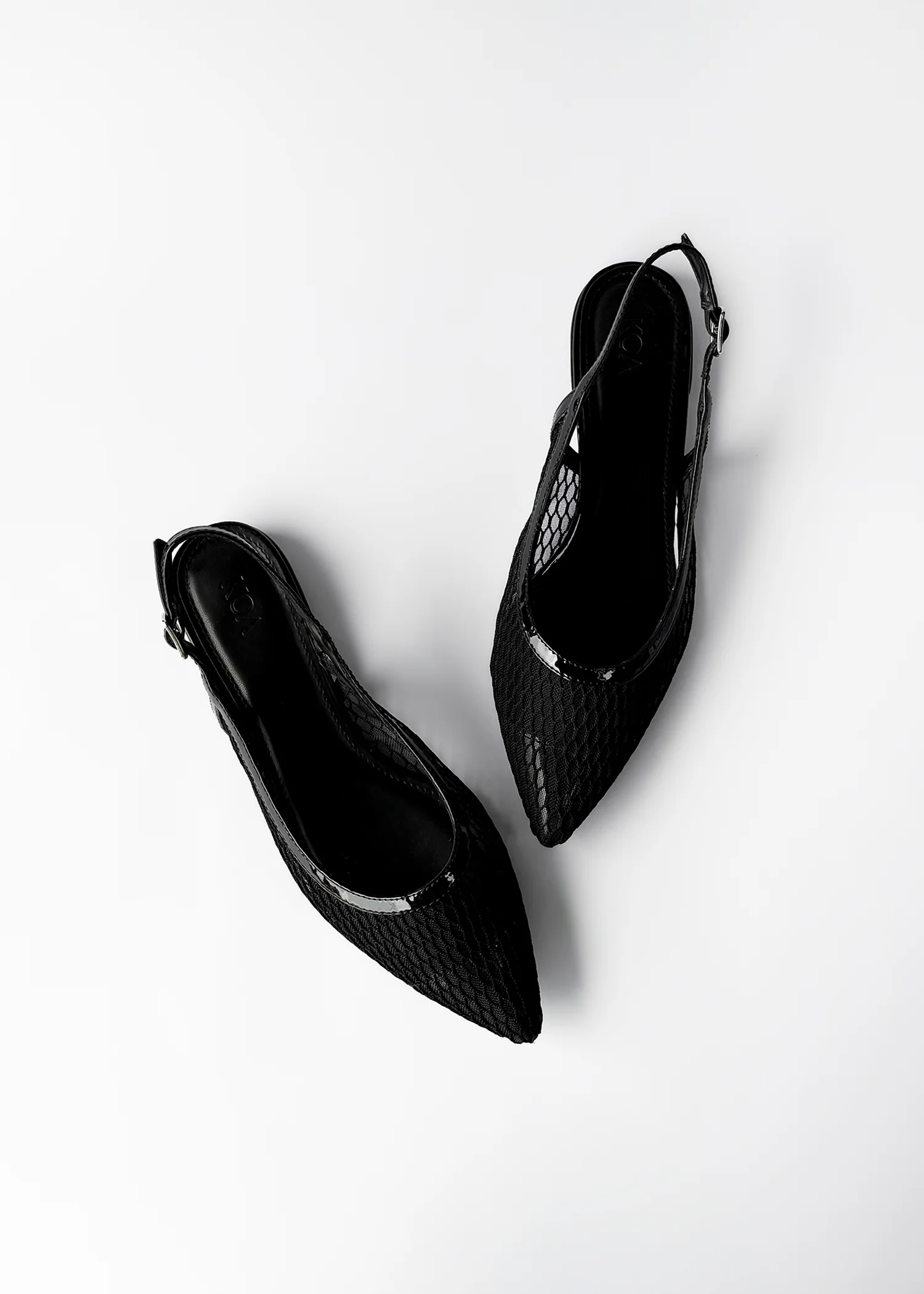 Mesh slingback flats- R25SS00294 - Image 6