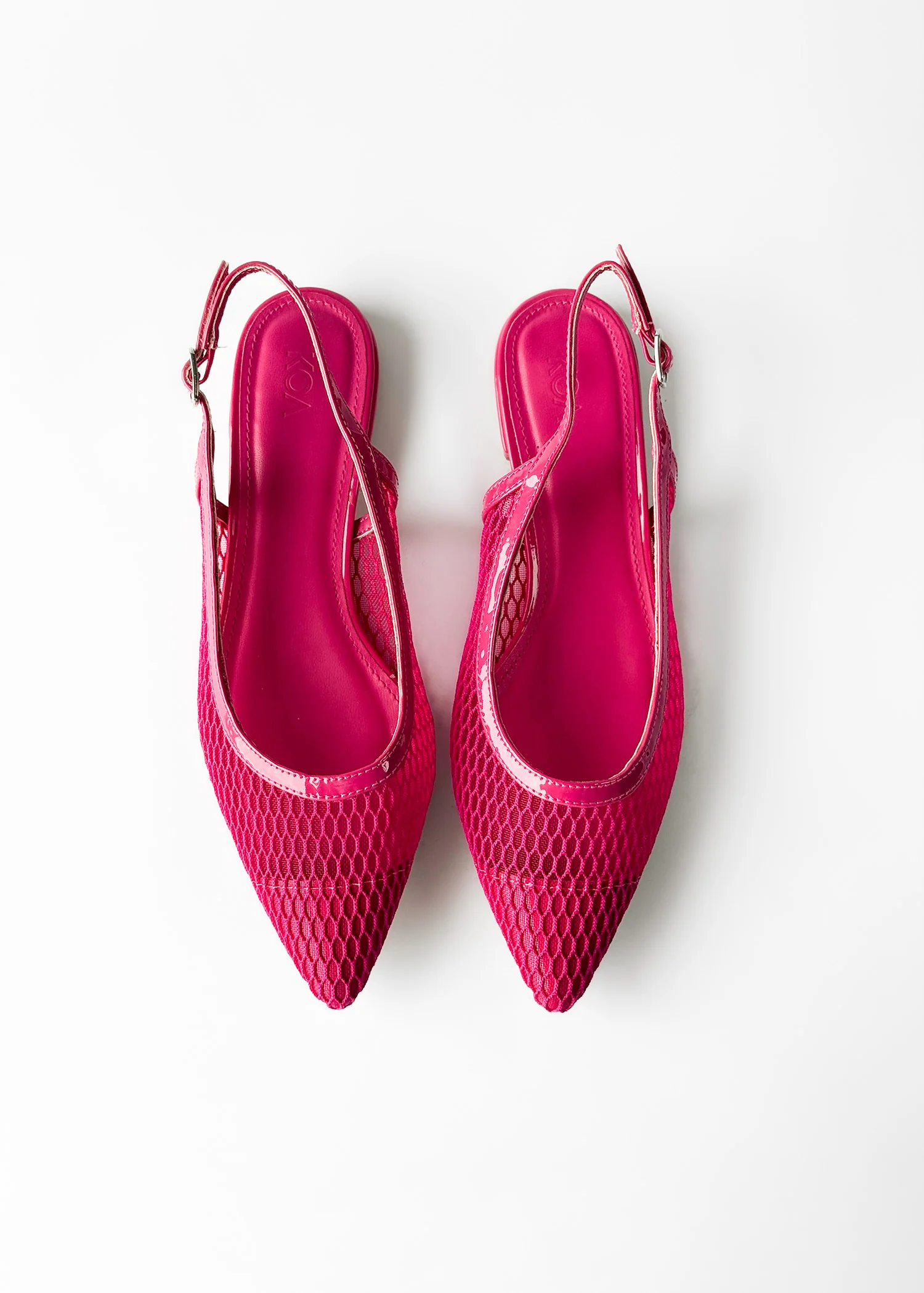 Mesh slingback flats- R25SS00294 - Image 3