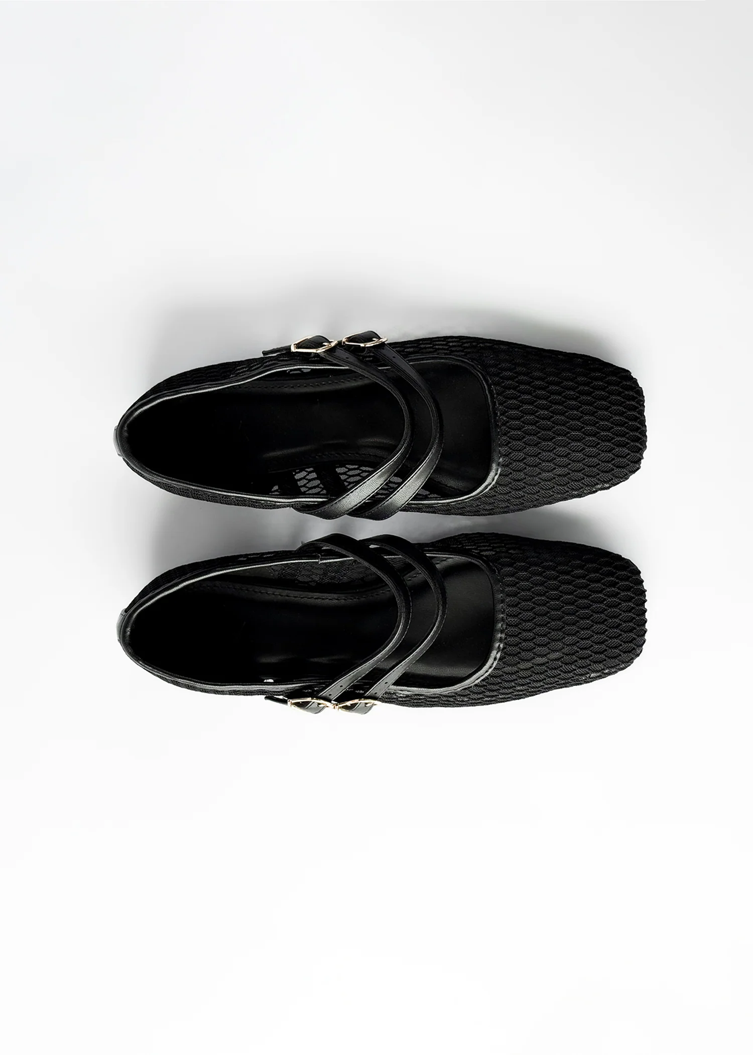 Mesh Mary Jane flats- R25SS01741 - Image 3
