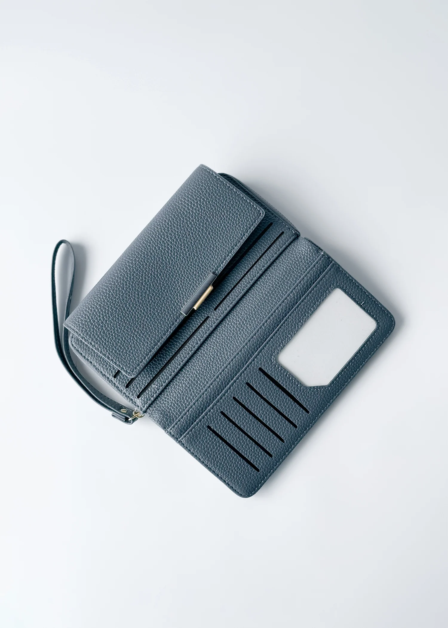 Slim Wristlet Clutch- 9019-KOA-S25 - Image 4