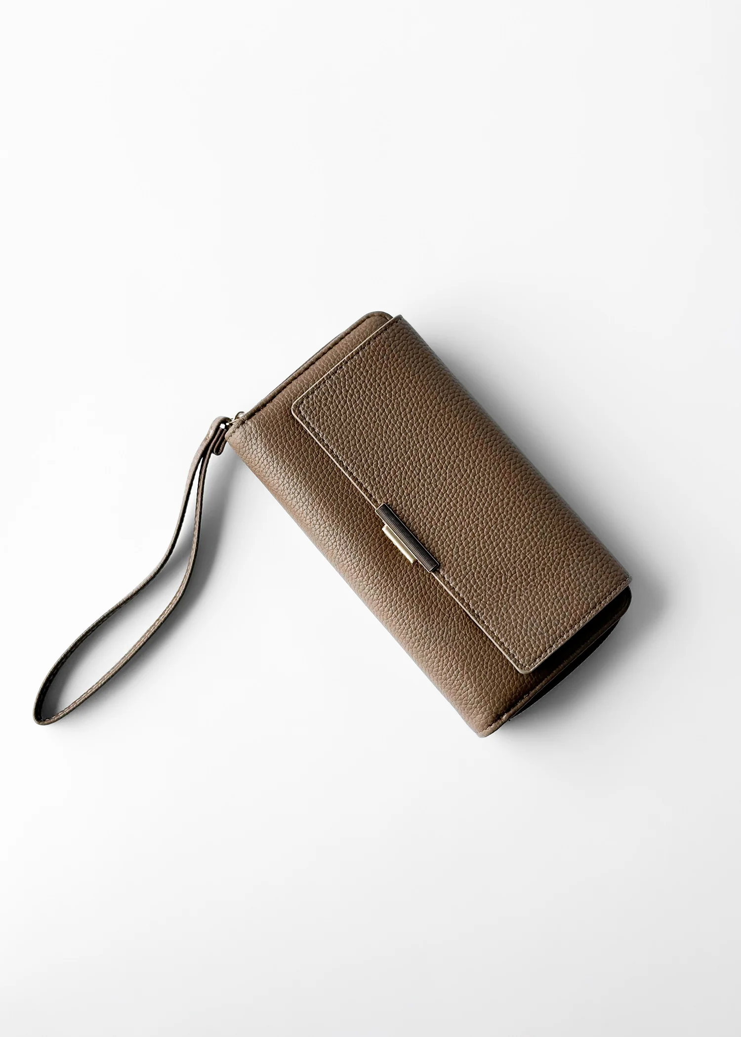 Slim Wristlet Clutch- 9019-KOA-S25 - Image 4