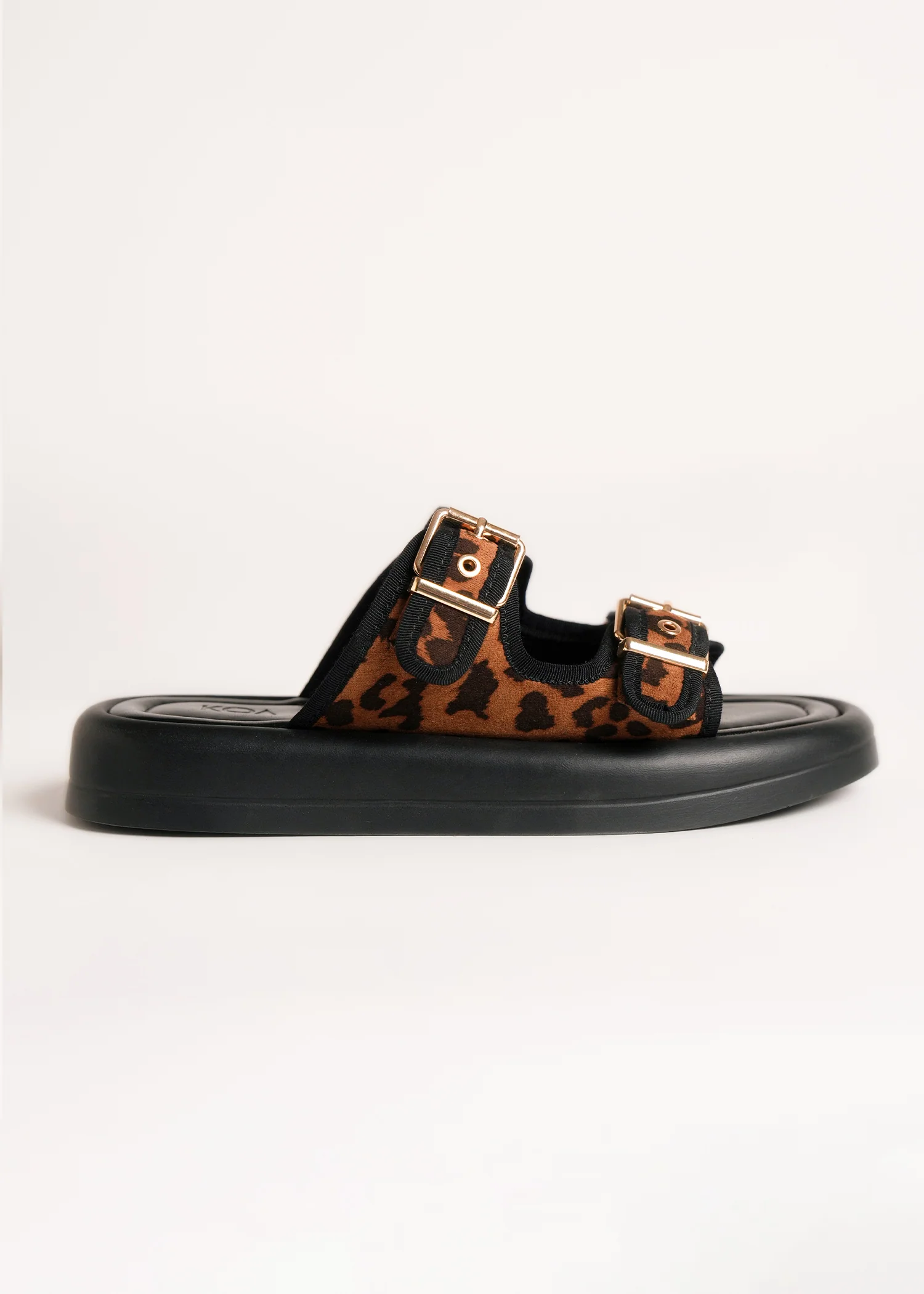 Animal print buckled slides- R25SS00976 - Image 3