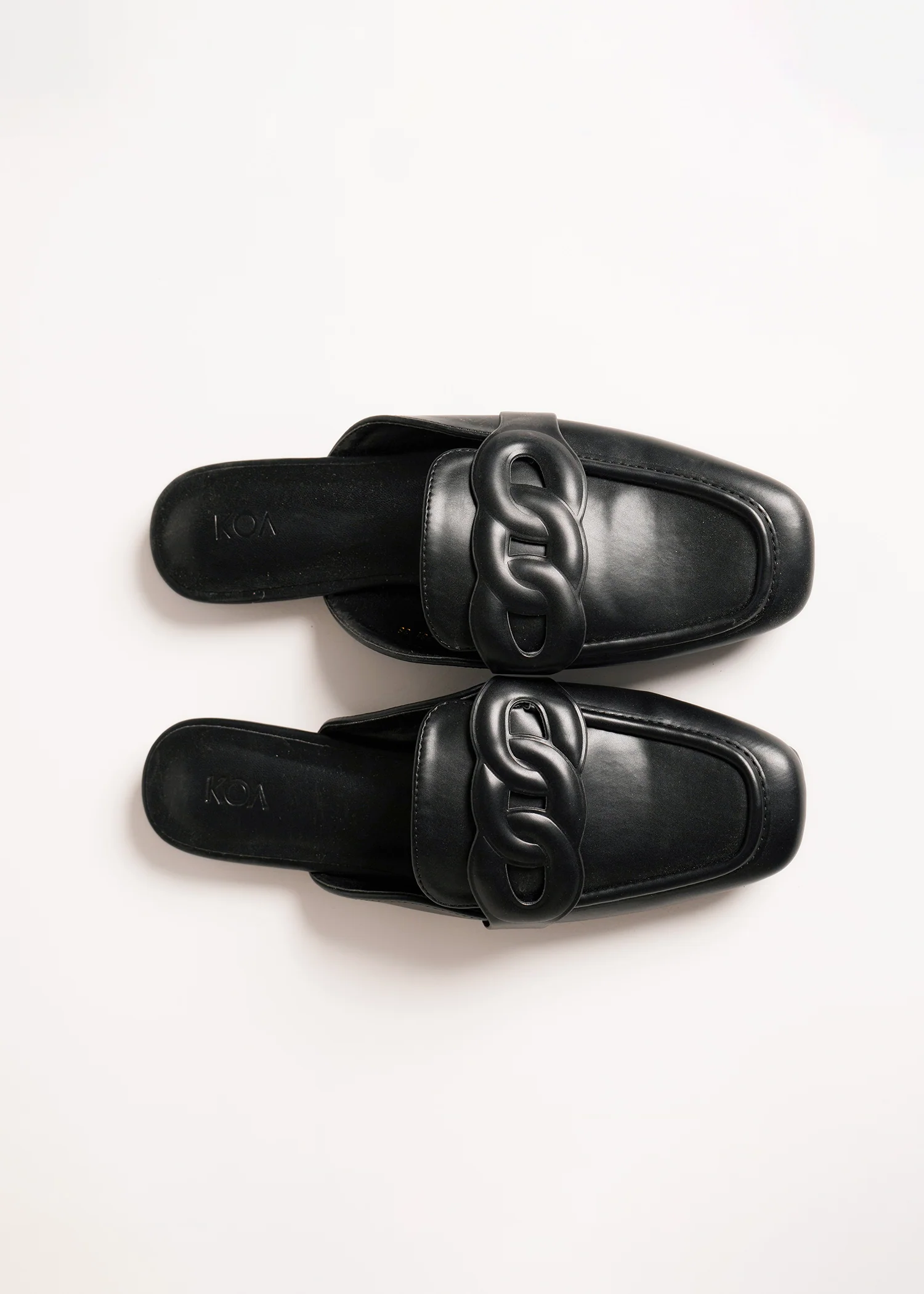 Chain link slip-on Loafers- R21SS14361 - Image 3