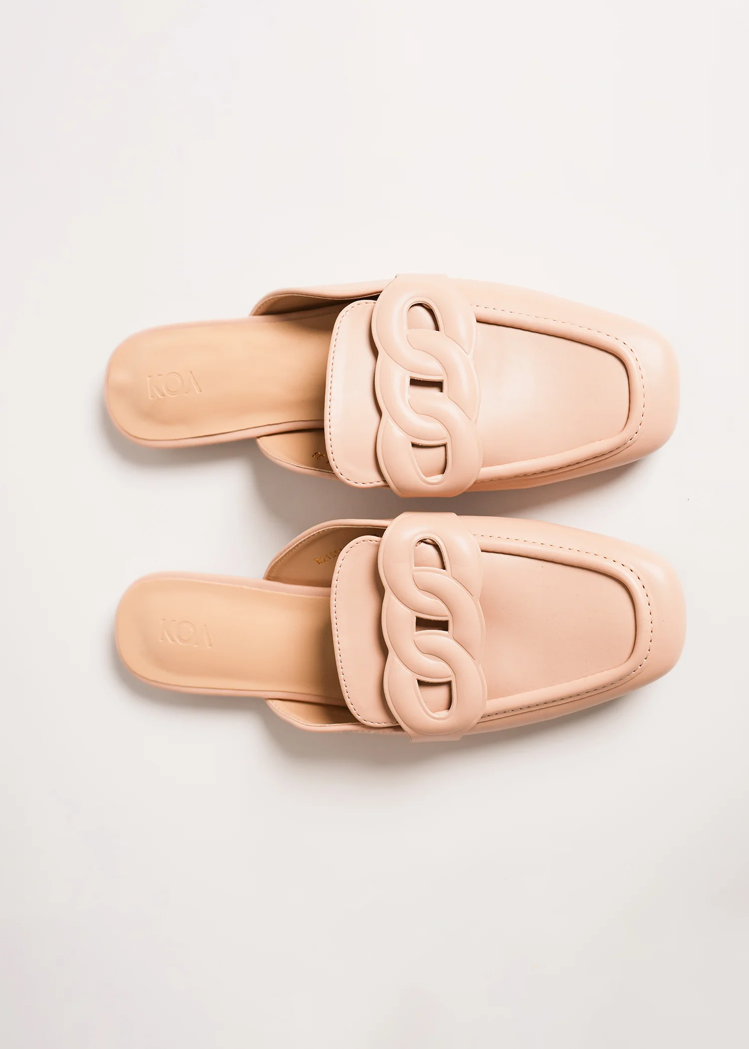 Chain link slip-on Loafers- R21SS14361 - Image 3