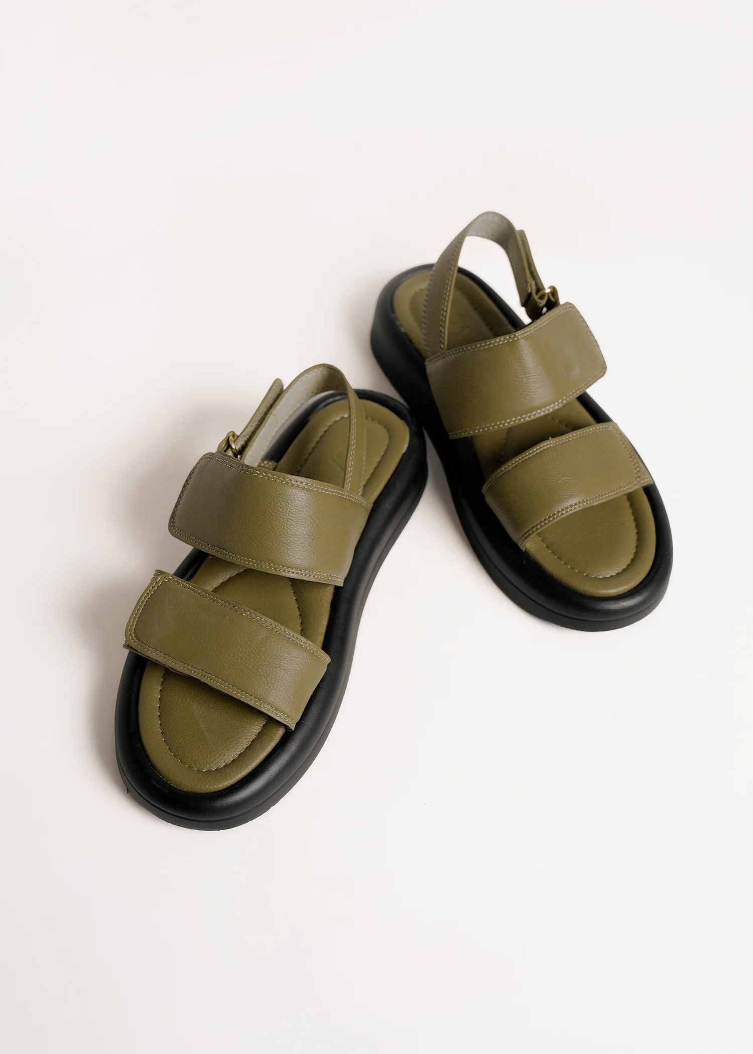 Padded strap flatform Sandals- R25SS00647 - Image 3