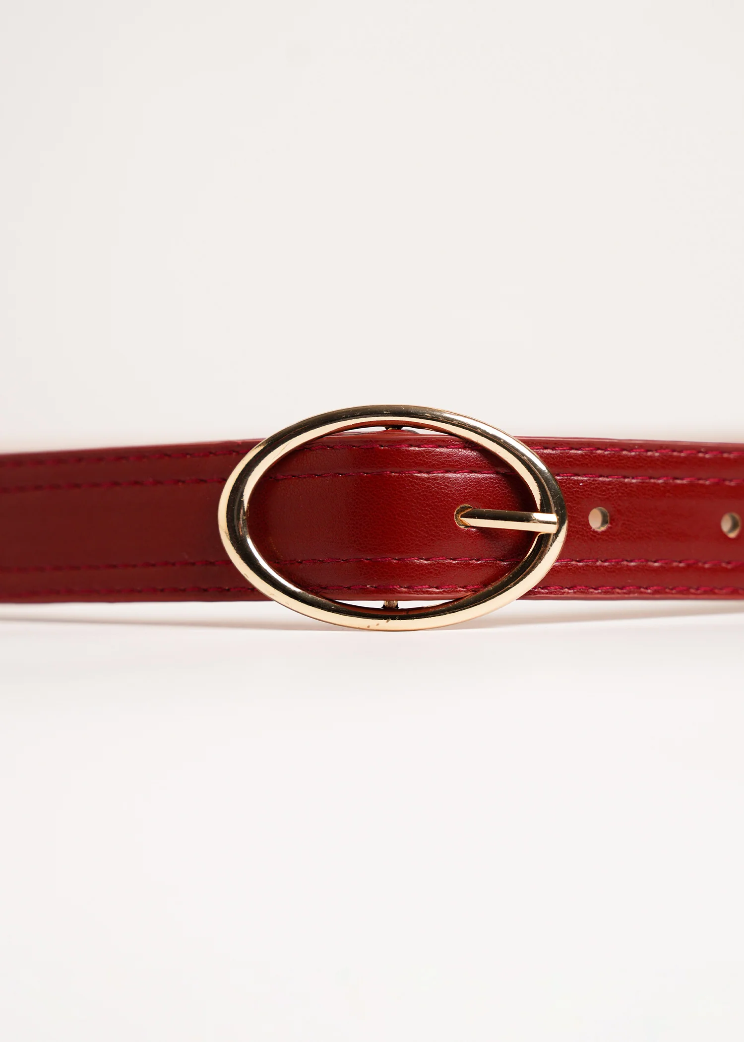 Round metal buckle belt strap- D5-03-KOA-BELT-W25 - Image 3