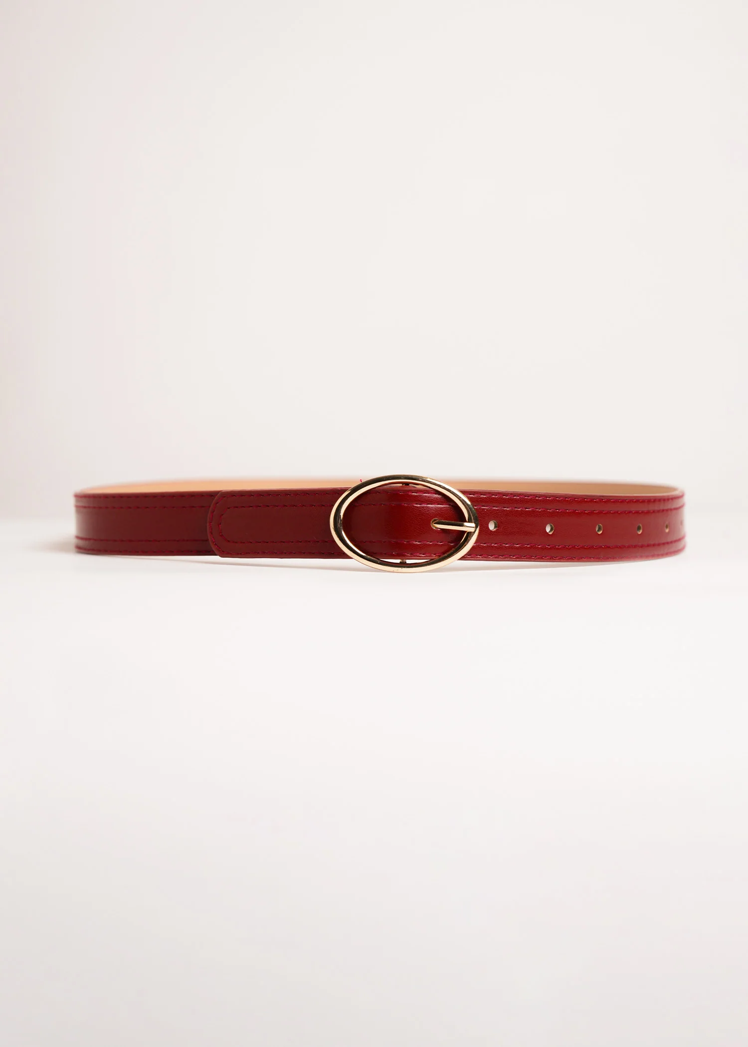 Round metal buckle belt strap- D5-03-KOA-BELT-W25 - Image 4