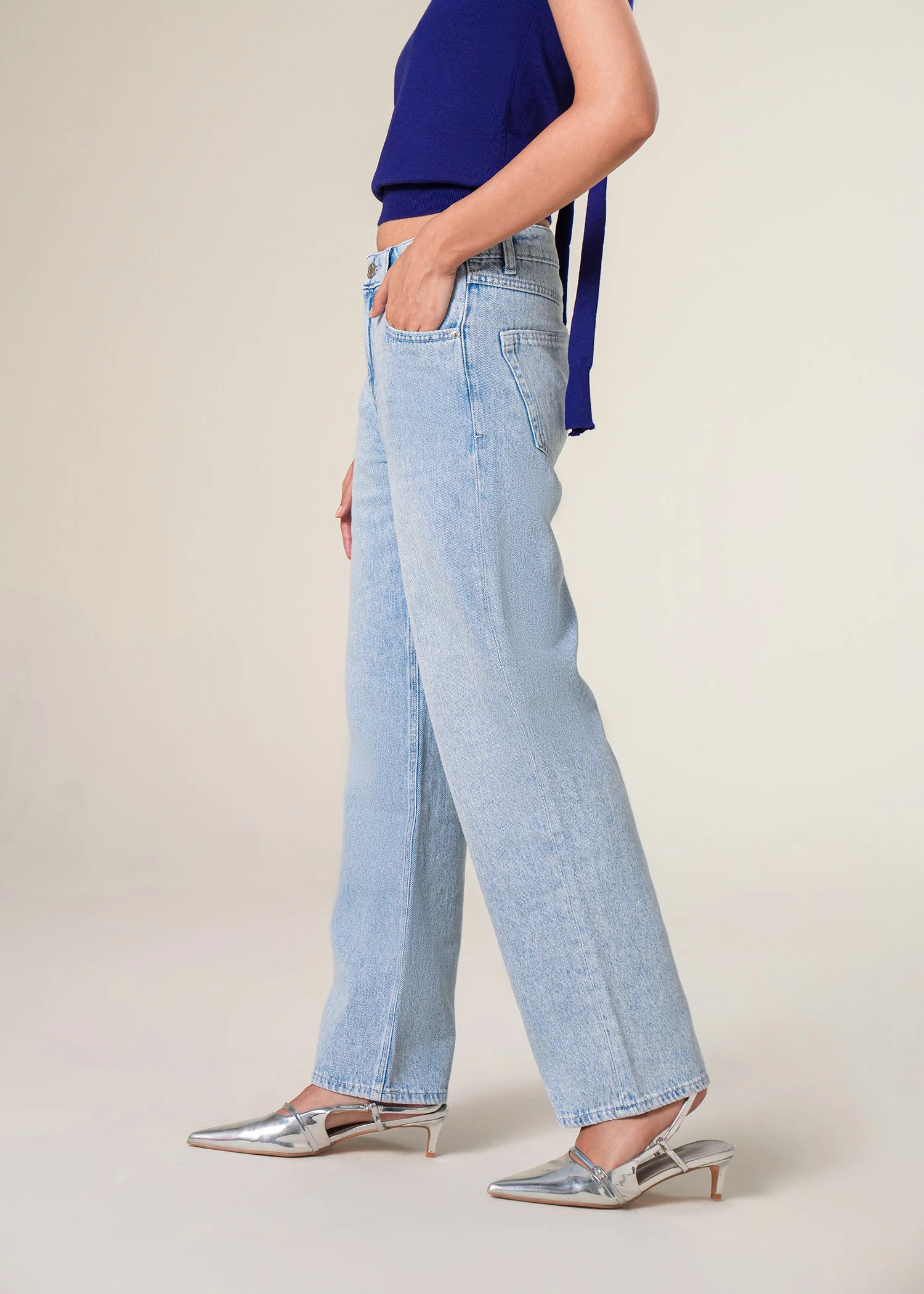 Straight Legged Jeans- WS25-144 - Image 4