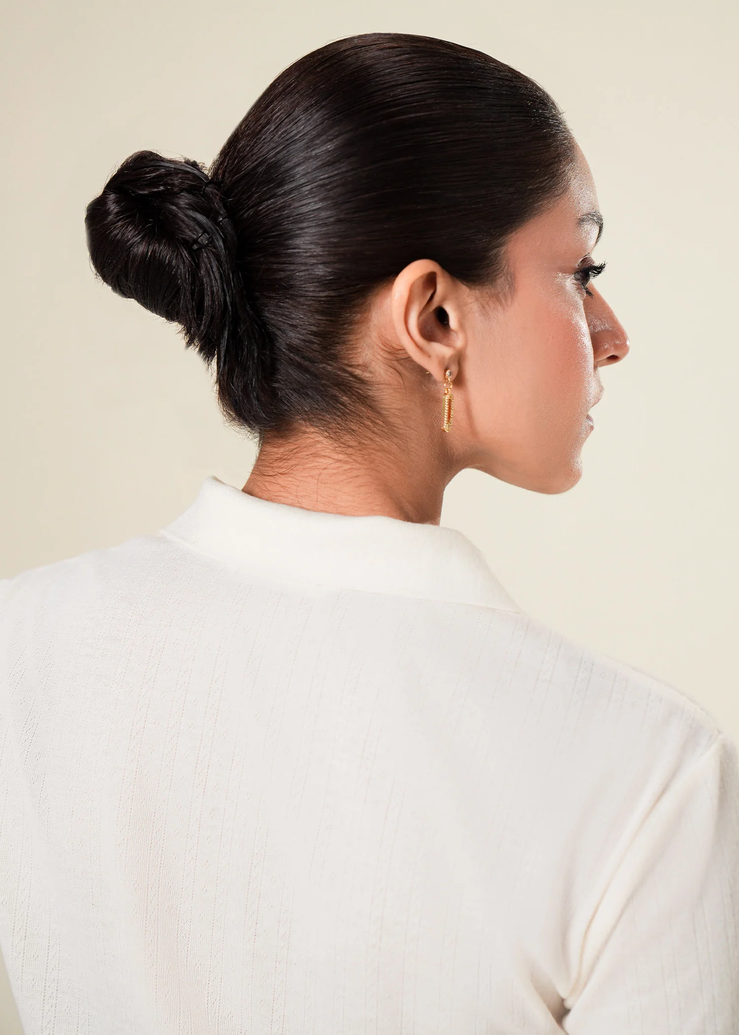 Knit Textured Polo Shirt- WS25-252 - Image 3