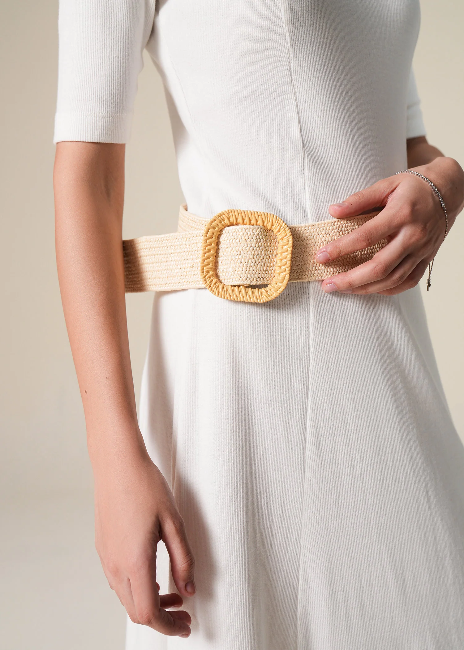Turtle Neck Ribbed Dress- WS25-265 - Image 3