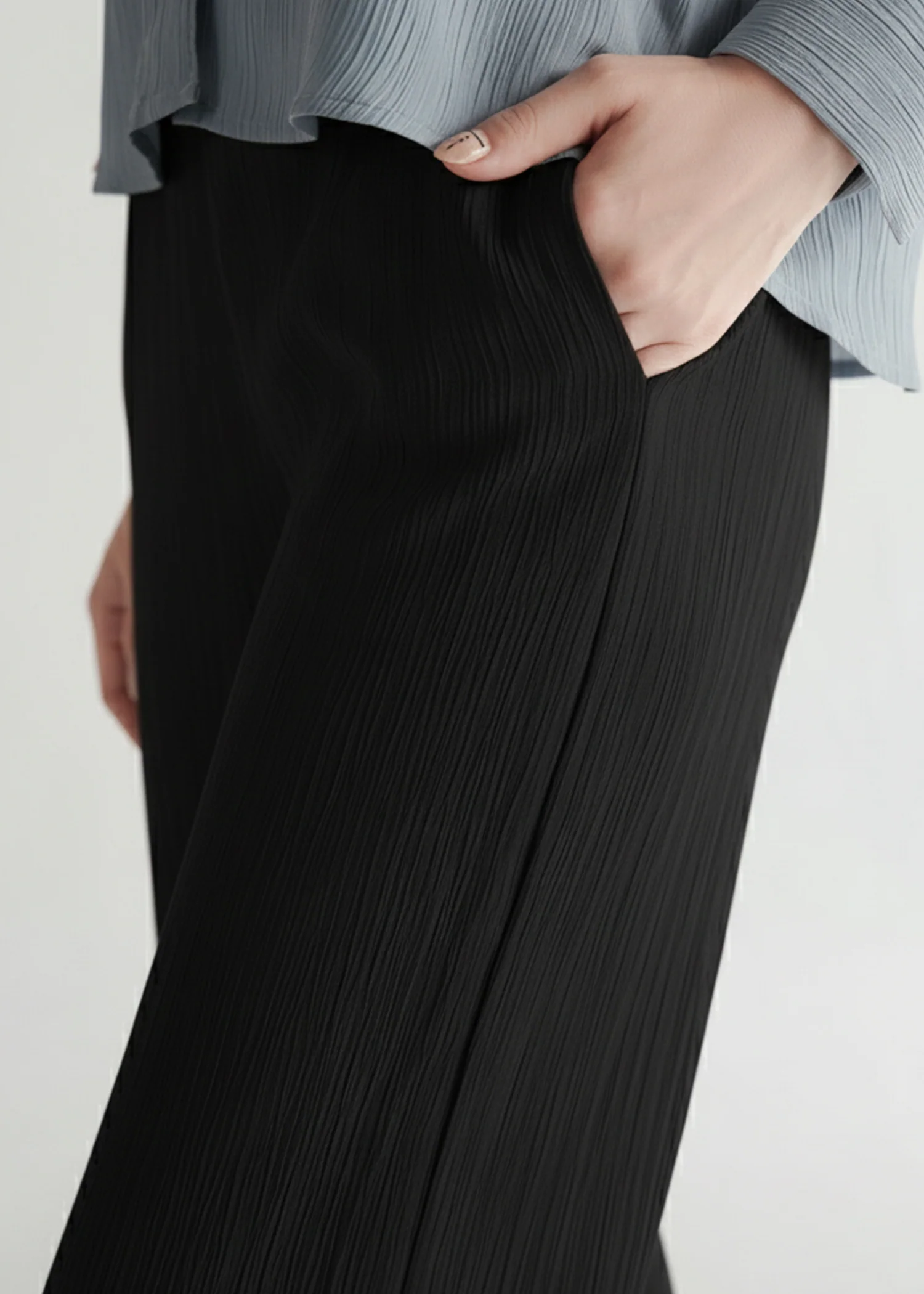 Textured Trouser- WS25-266 - Image 3