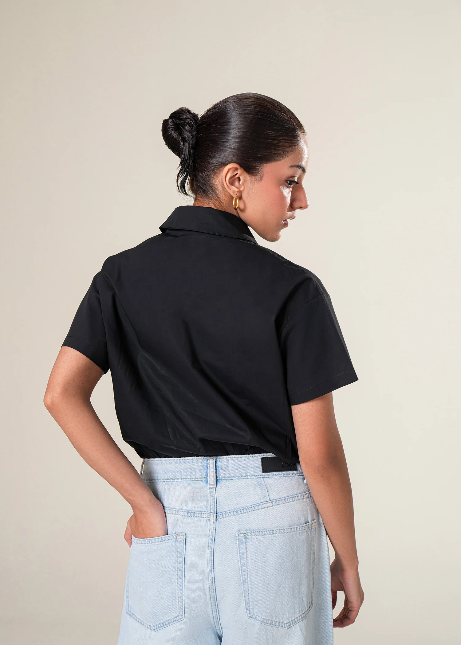 Double Layered Bodysuit Shirt- WS25-278 - Image 3