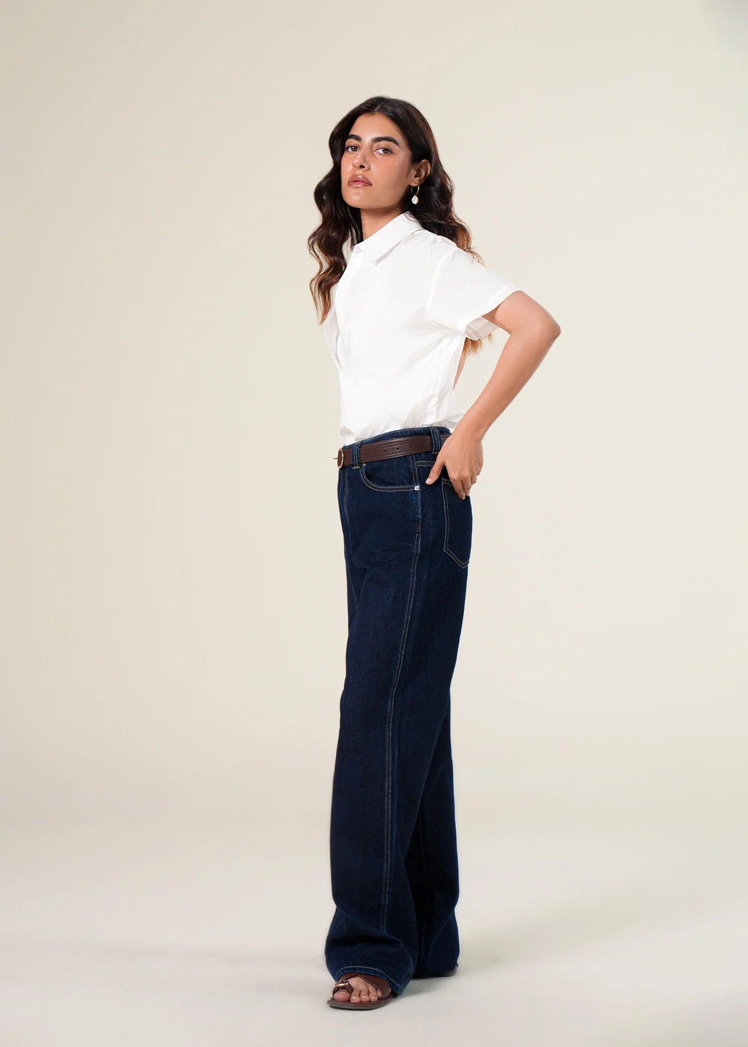 Double Layered Bodysuit Shirt- WS25-279 - Image 4