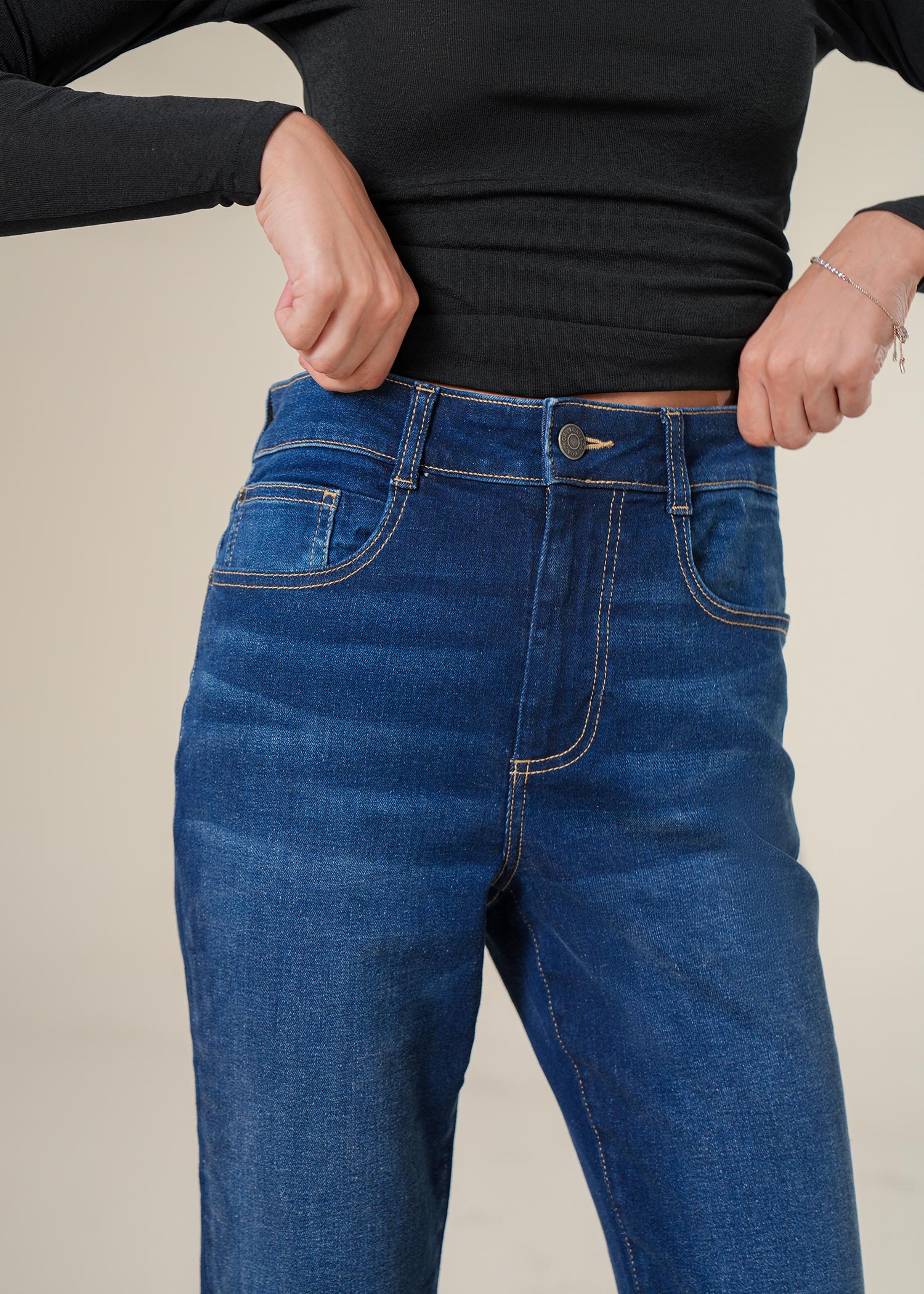 Boot Cut jeans- WS25-294 - Image 3