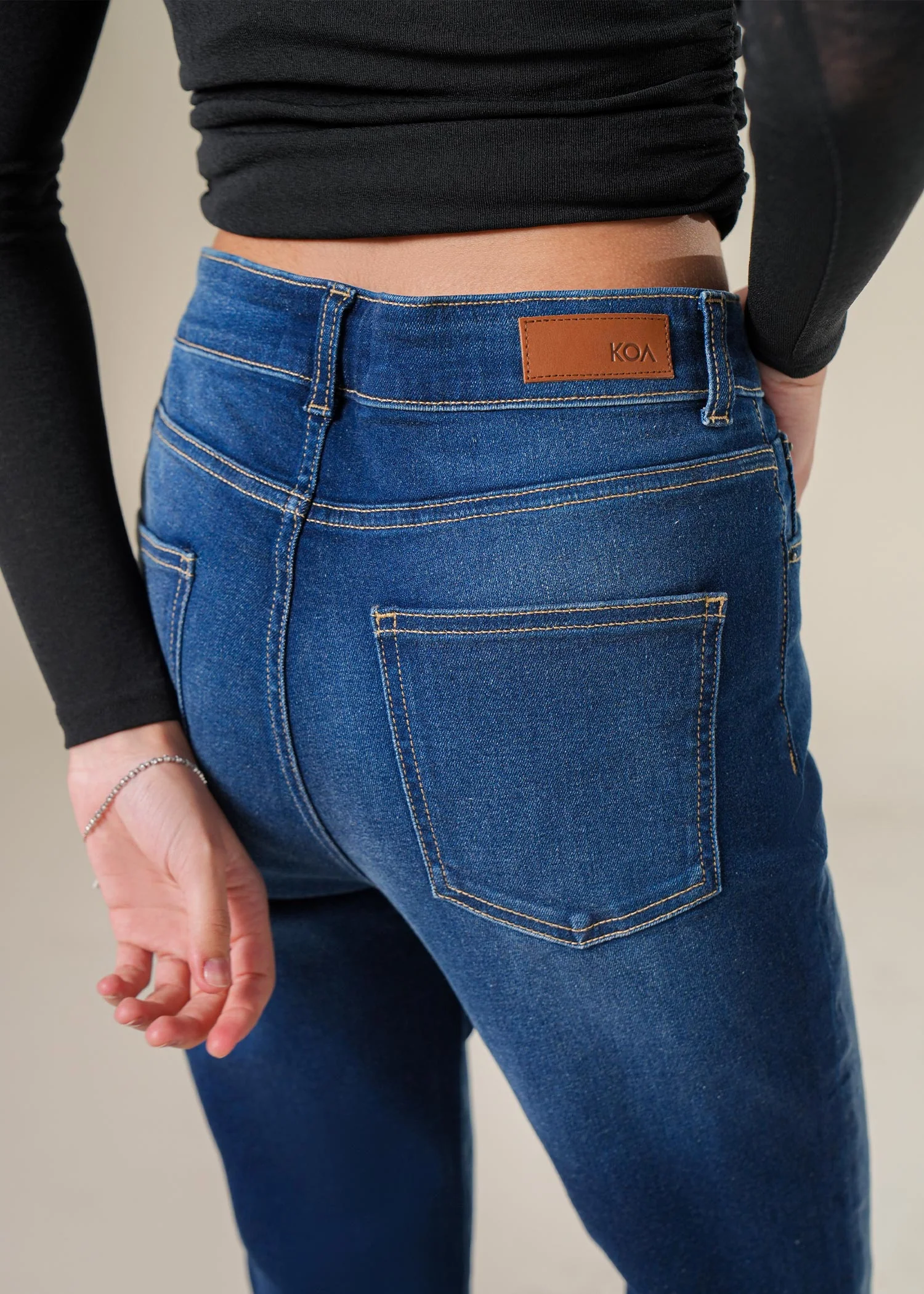 Boot Cut jeans- WS25-294 - Image 4