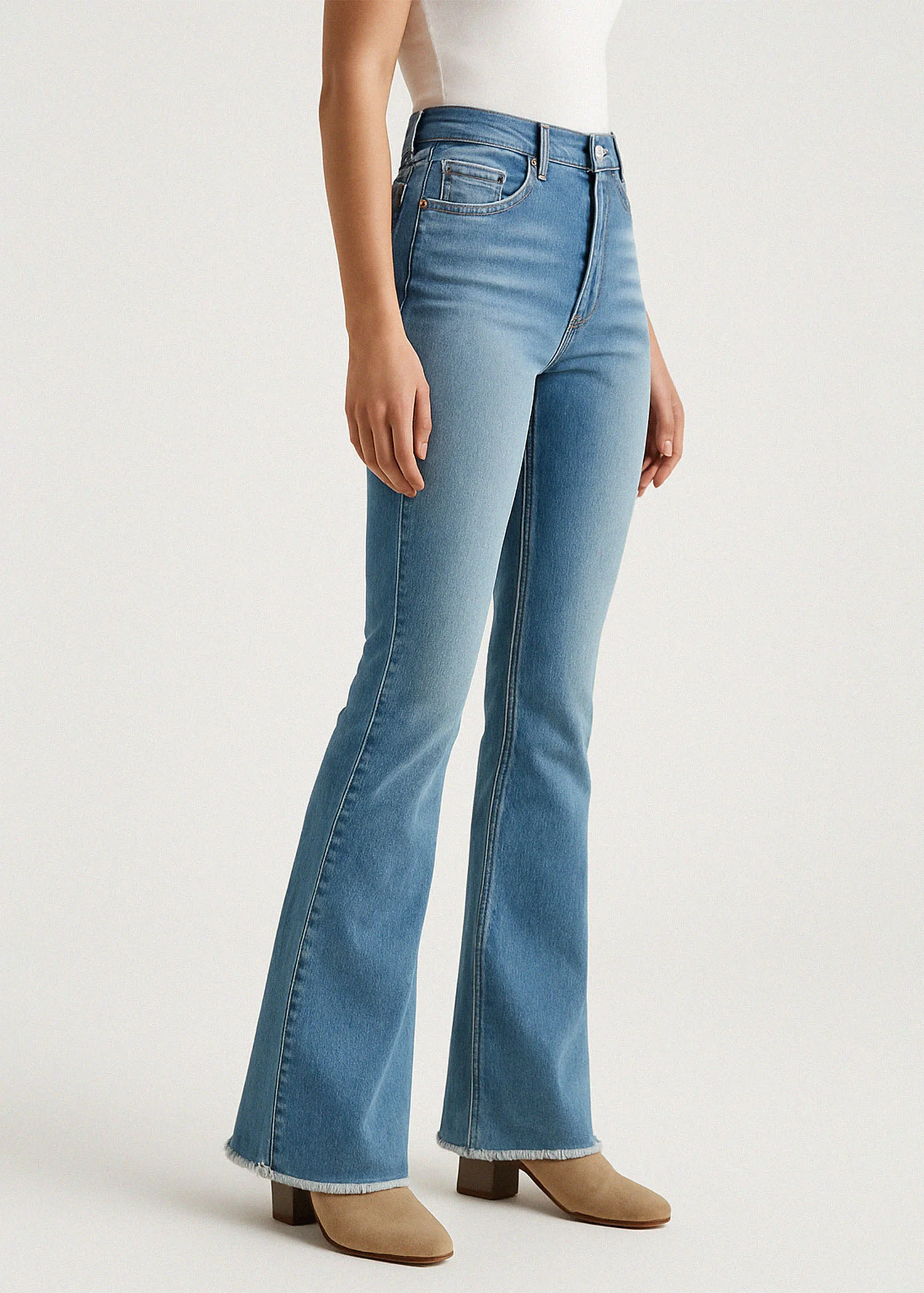 Boot Cut Jeans- WS25-295 - Image 3