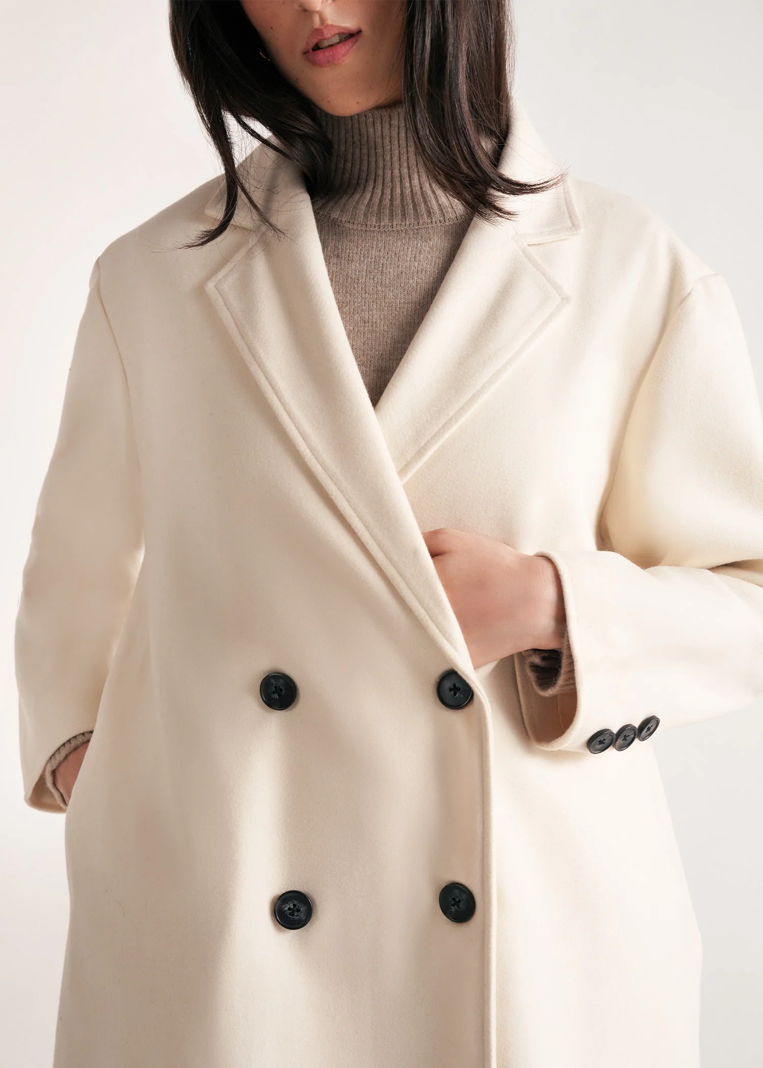 Oversized Long Coat- WS25-335 - Image 3