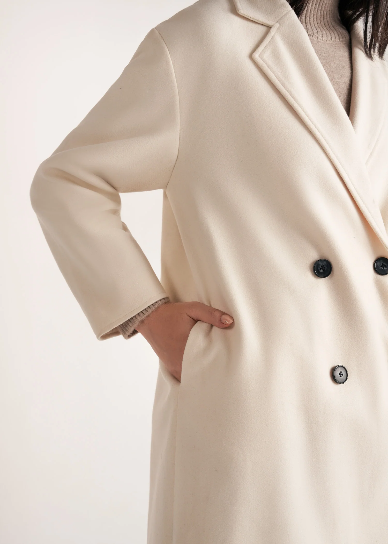 Oversized Long Coat- WS25-335 - Image 4