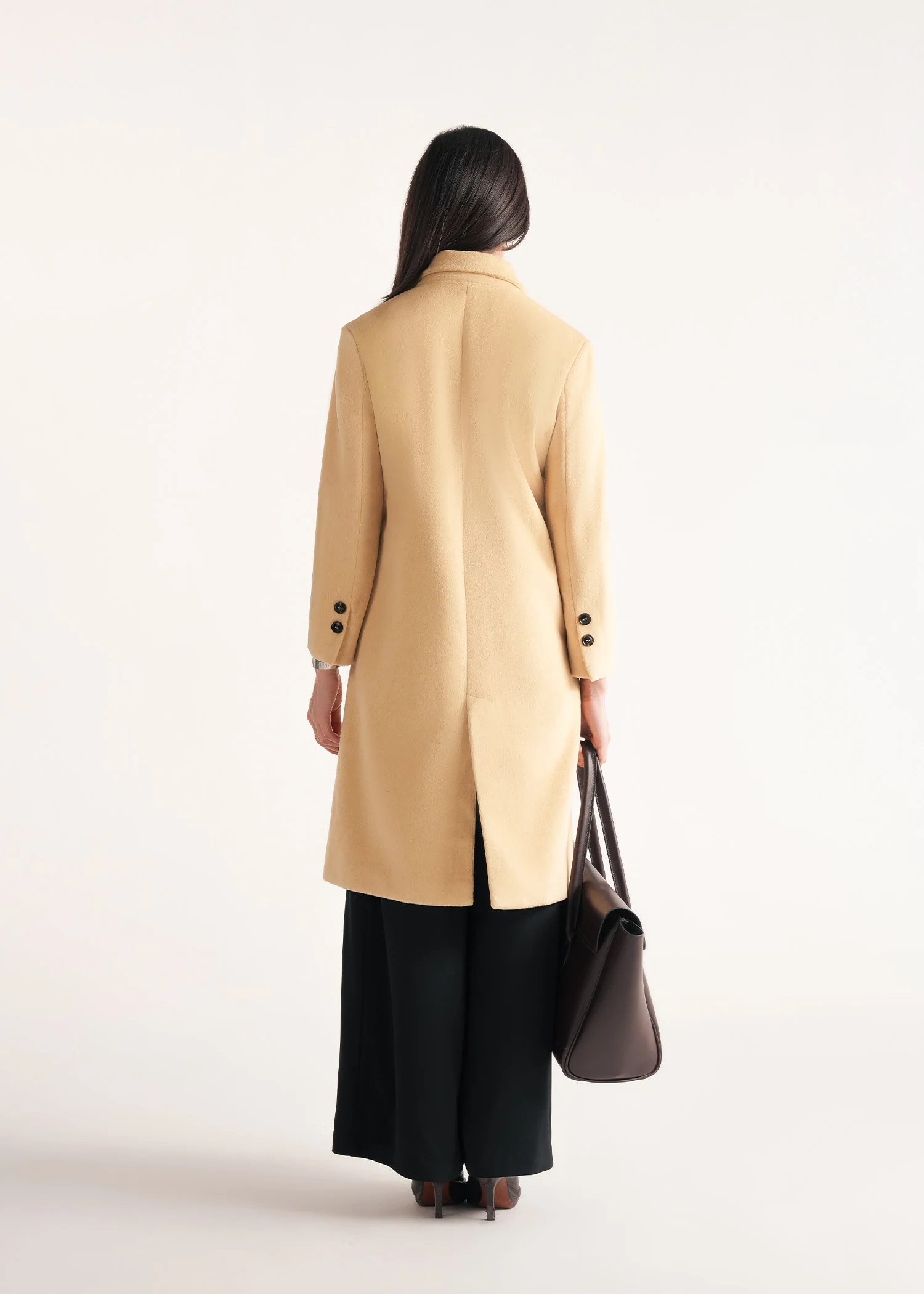 Long Coat with Collar- WS25-340 - Image 3