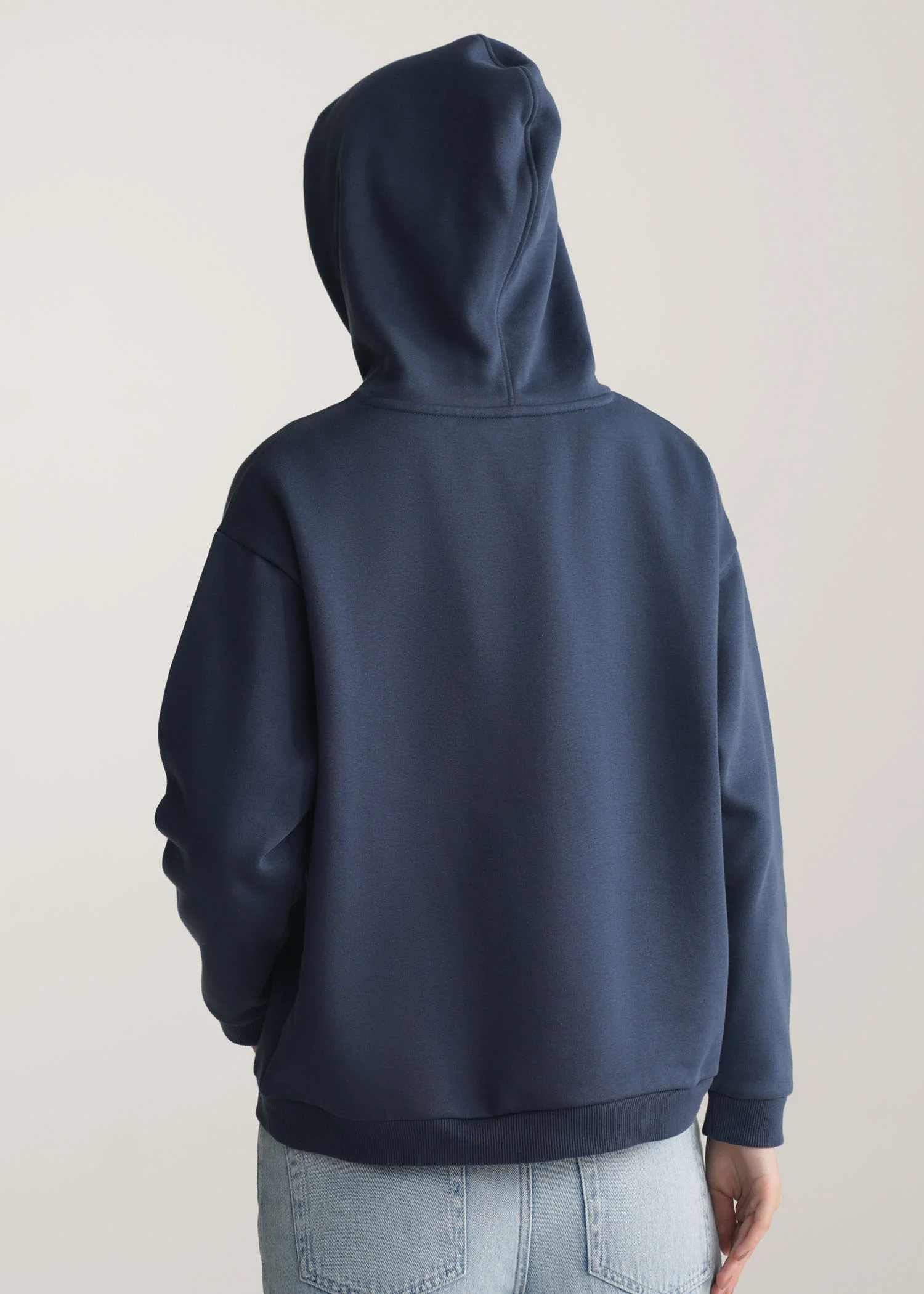 Loose Fit Basic Hoodie- WS25-351 - Image 3