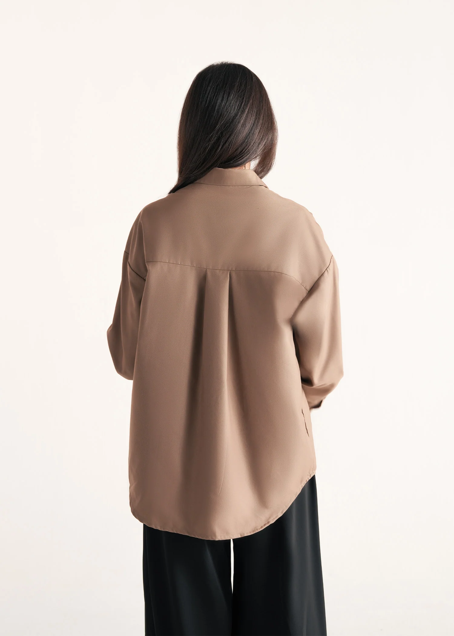 Oversized Long Shirt- WS25-357 - Image 4