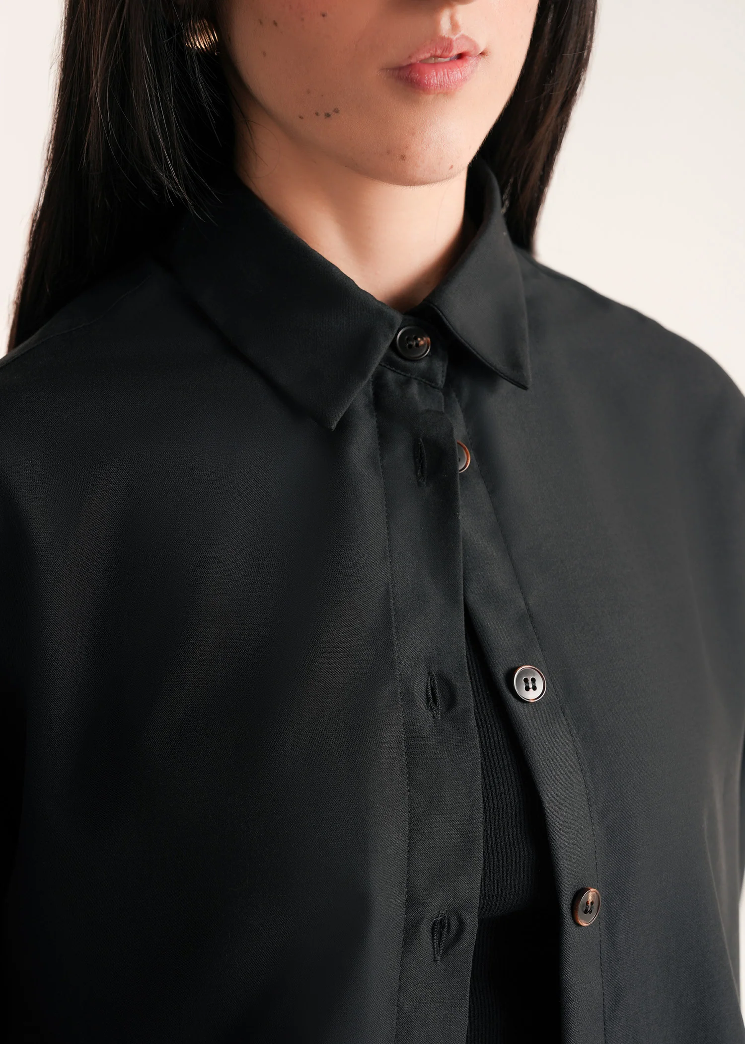 Oversized Long Shirt- WS25-358 - Image 4