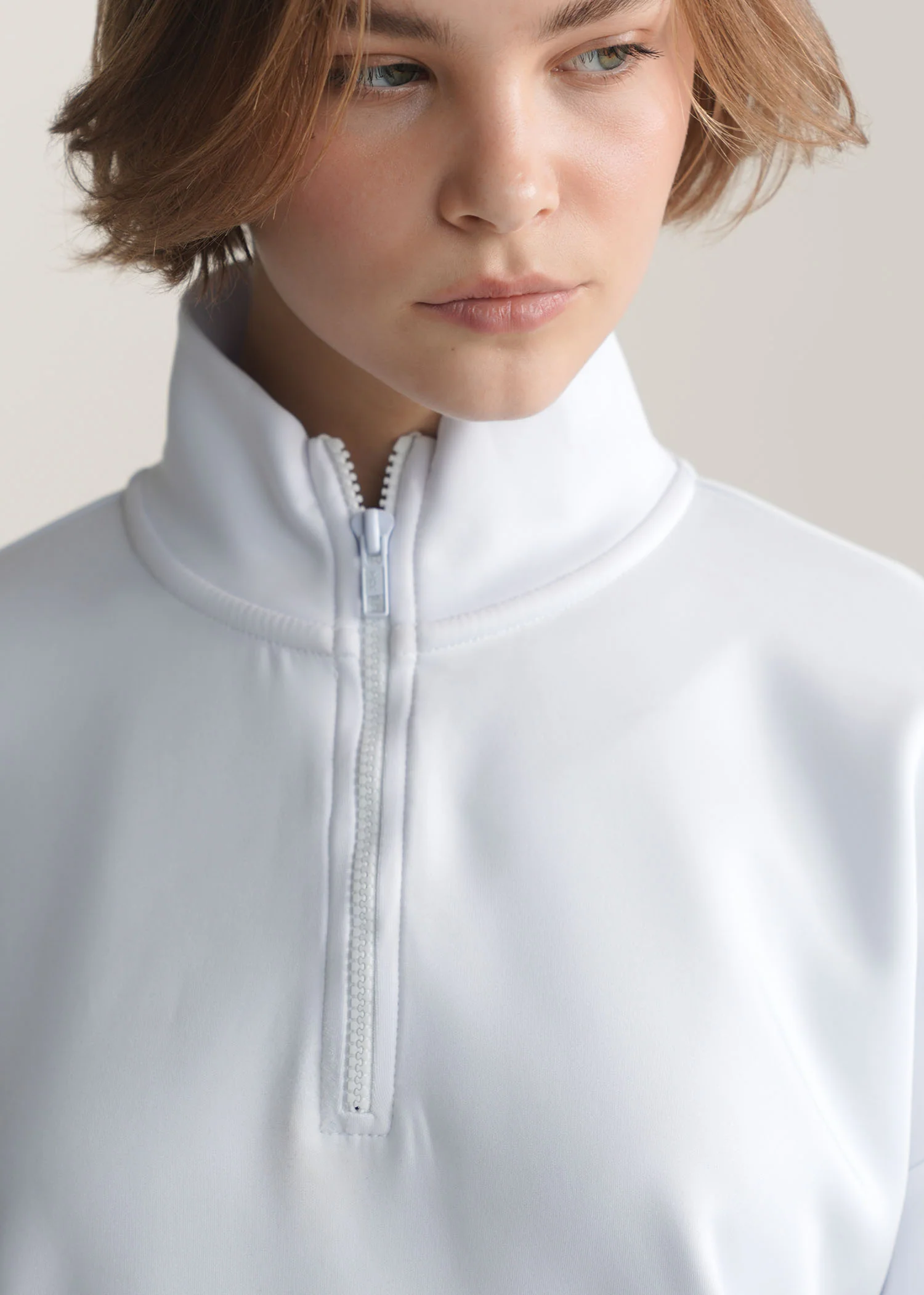 Funnel Neck Scuba Sweatshirt- WS25-362 - Image 5