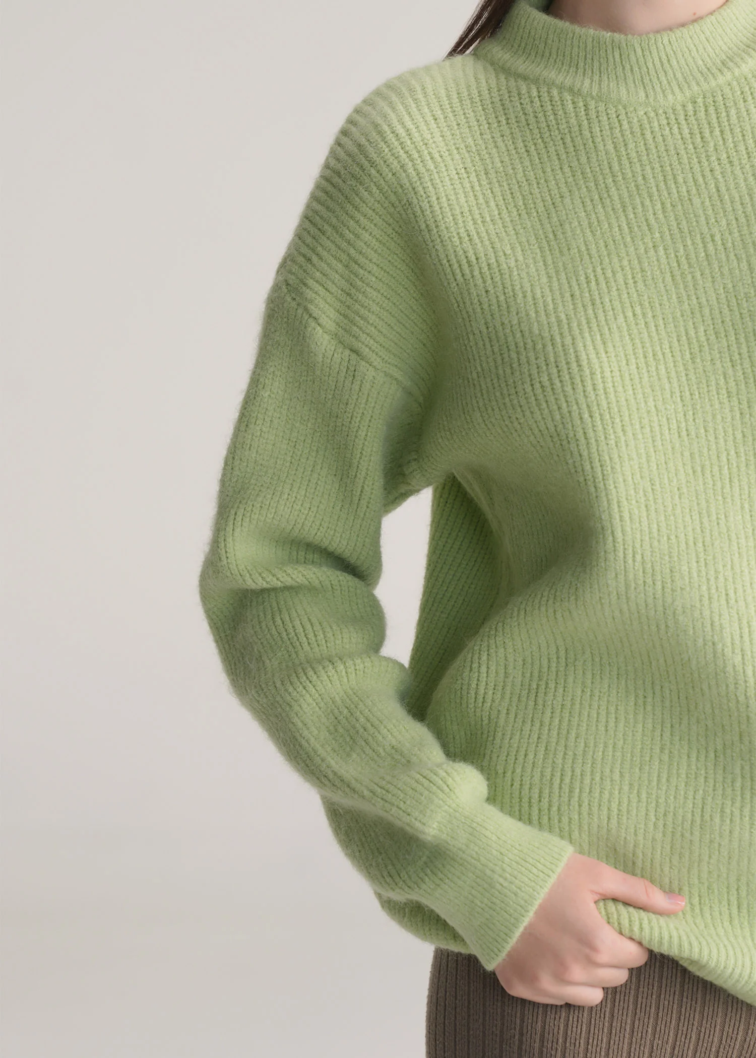 Oversized Sweater- WS25-415 - Image 3