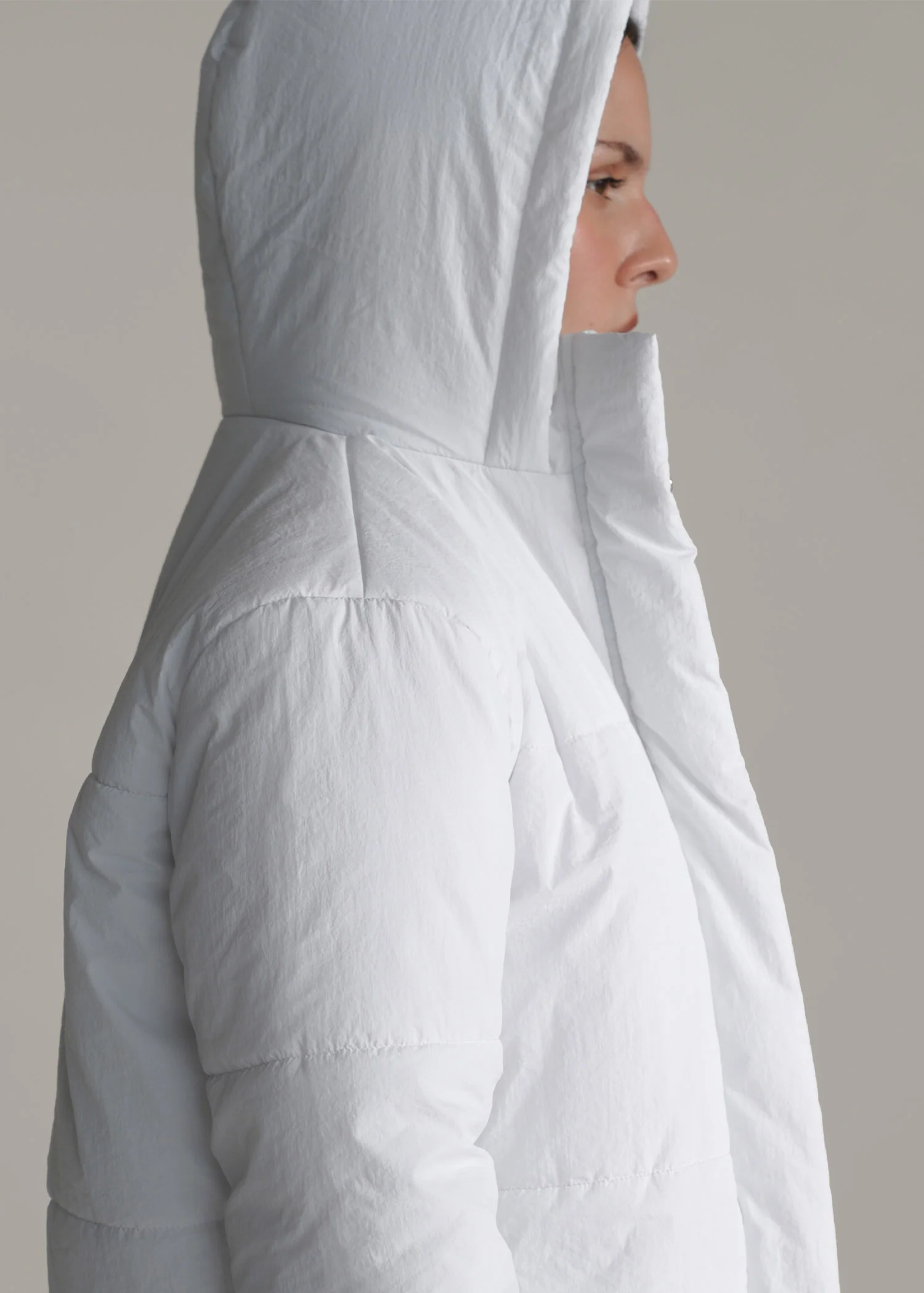 Puffer Jacket with Hood- WS25-424 - Image 5