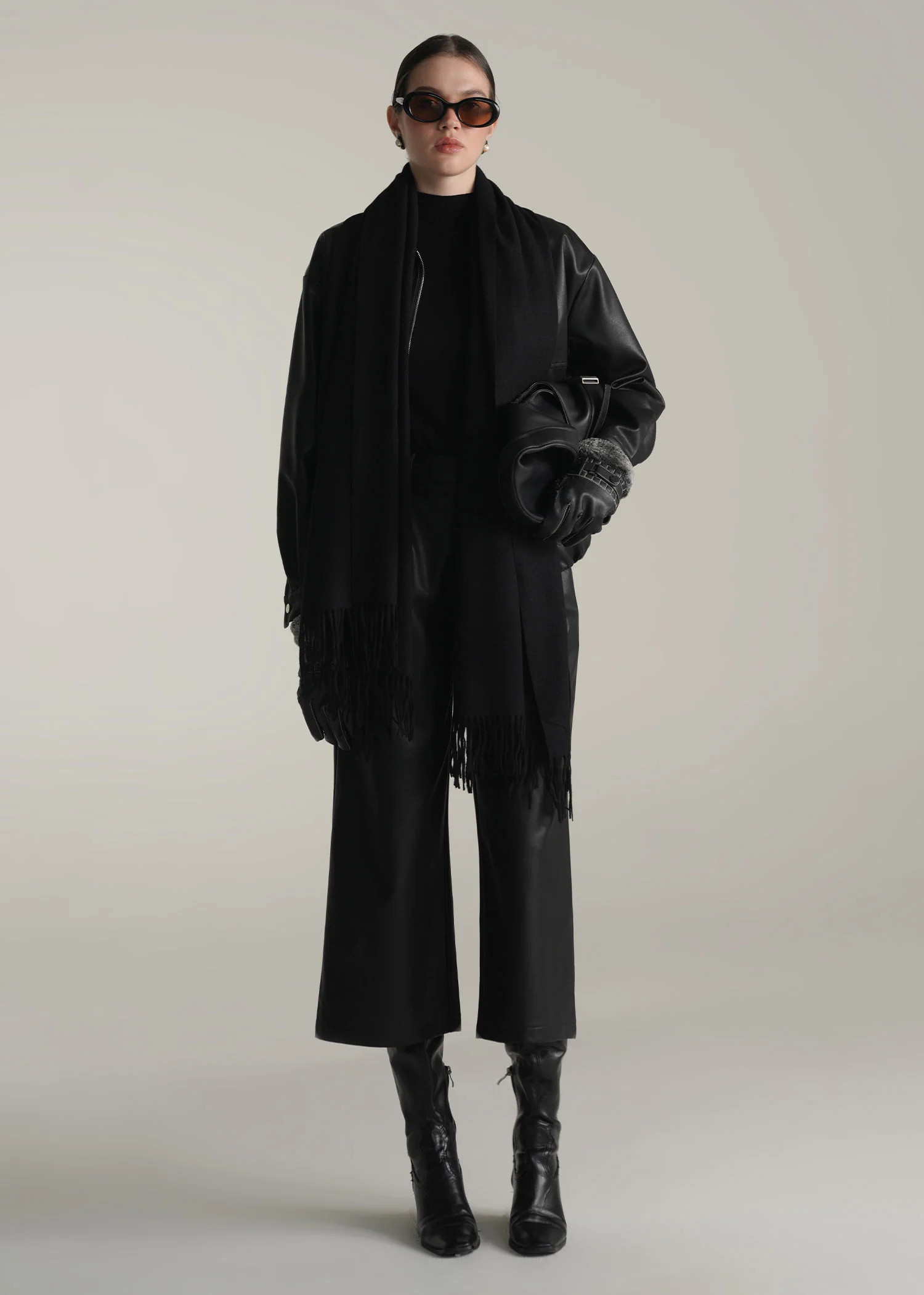 Faux Leather Pants- WS25-428 - Image 4