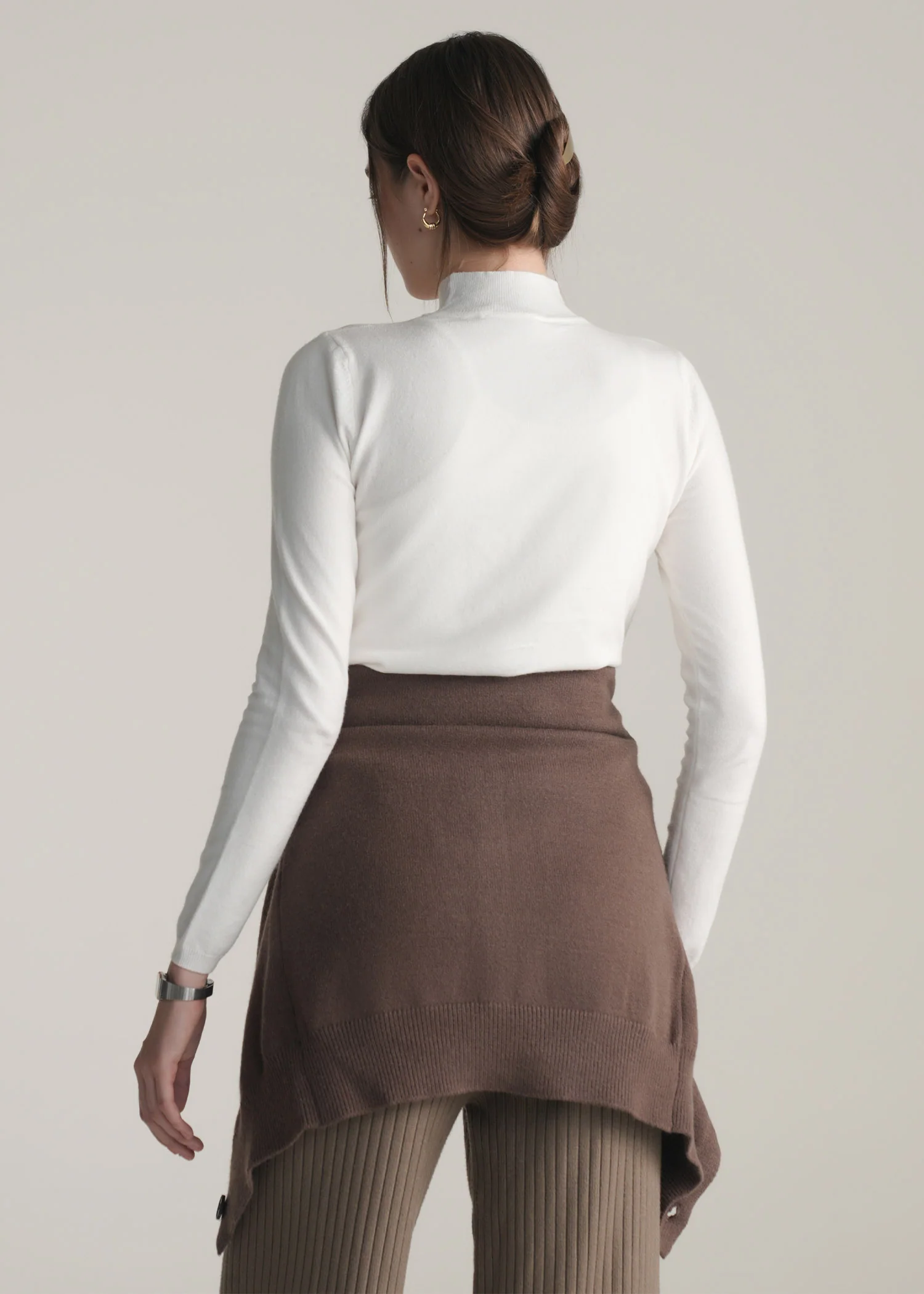 Mock Neck Sweater- WS25-435 - Image 2