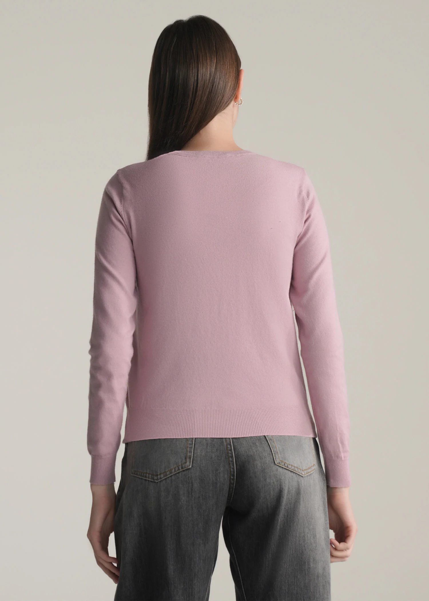 Regular Fit Basic Cardigan- WS25-447 - Image 3