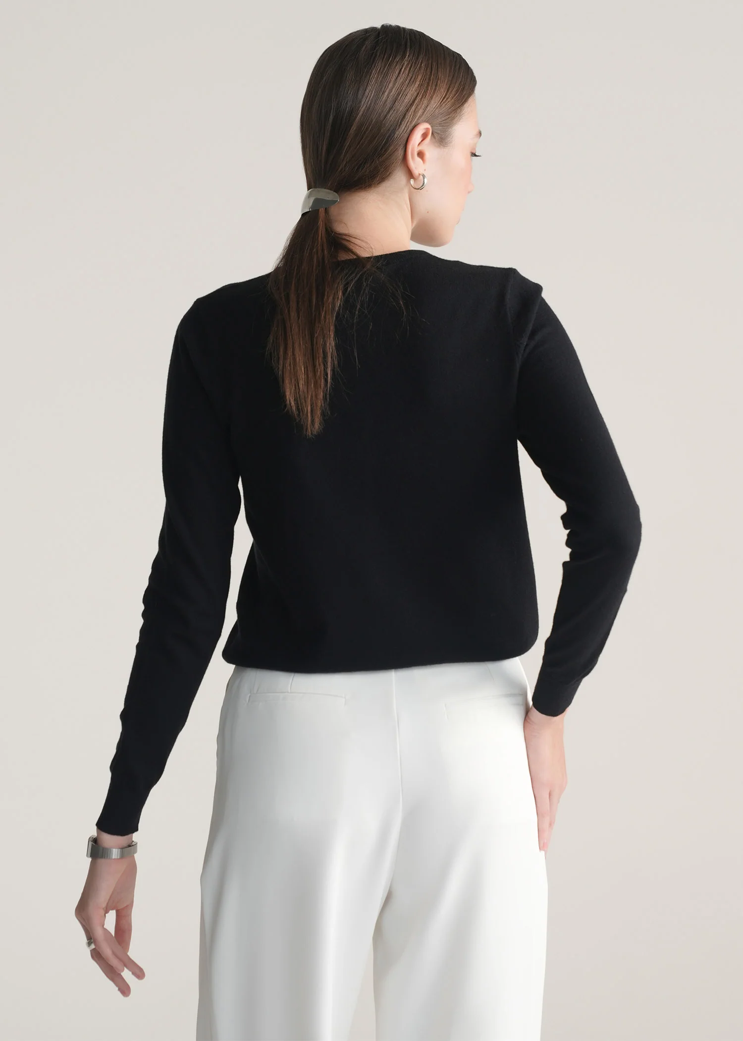 Regular Fit Basic Cardigan- WS25-467 - Image 3
