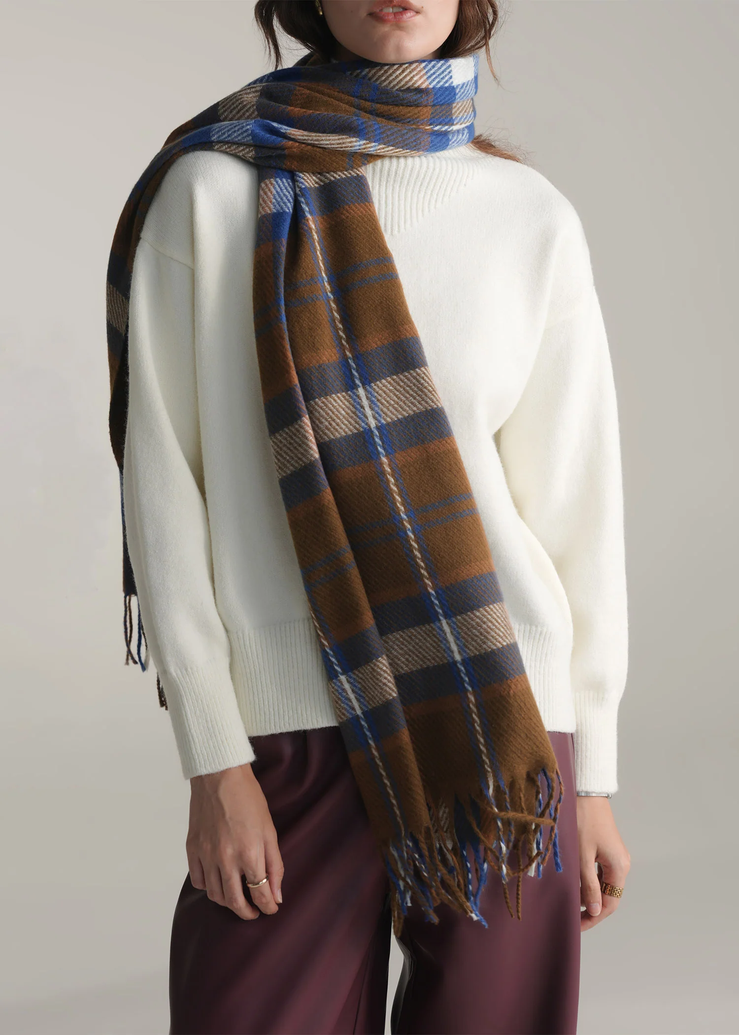 Knitted Scarf- WS25-499 - Image 3