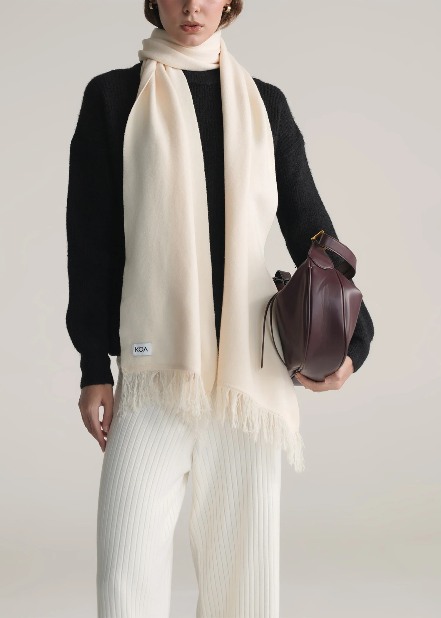 Knitted Scarf- WS25-500 - Image 3
