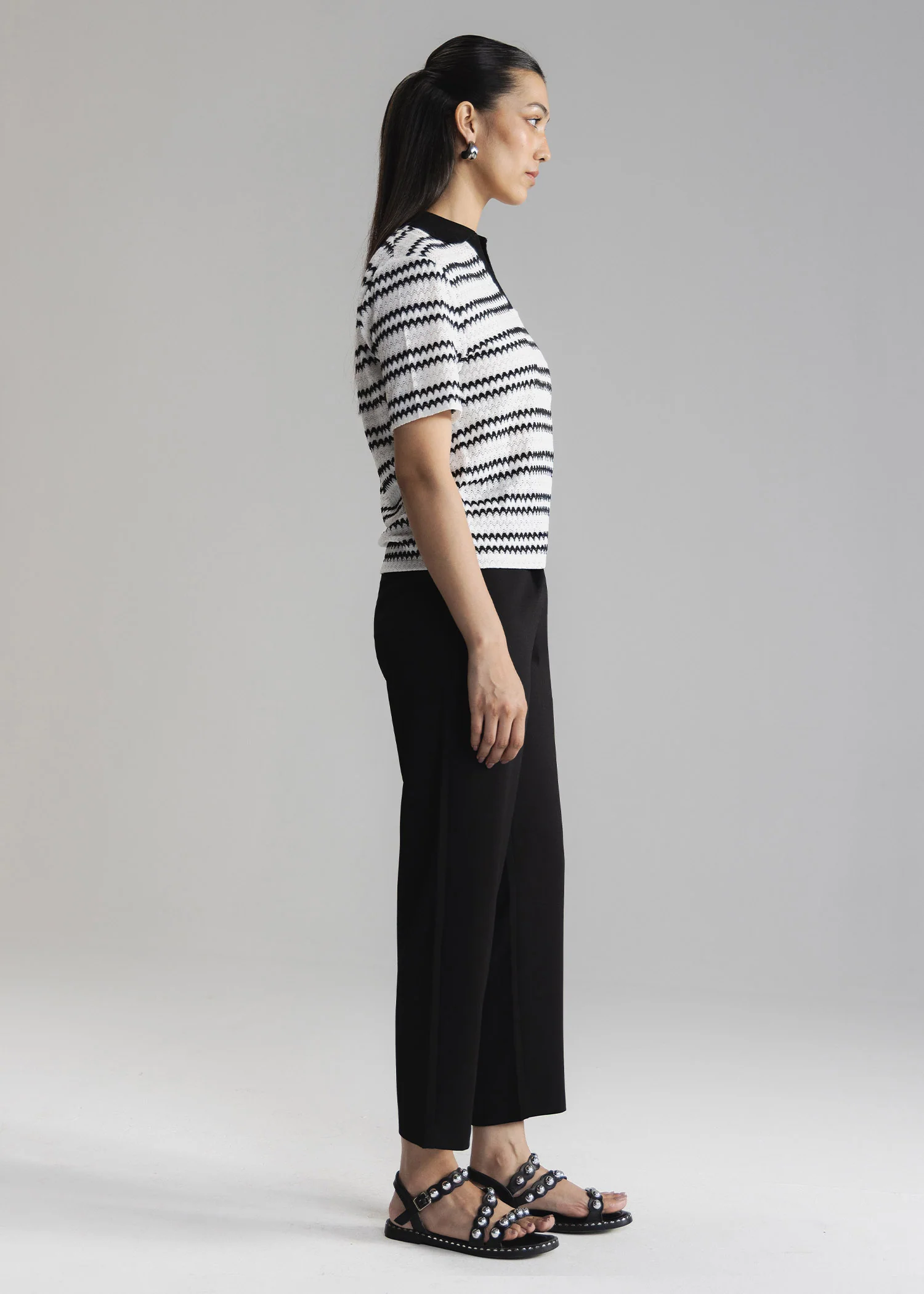 Crochet Textured Shirt- WS26-05 - Image 3
