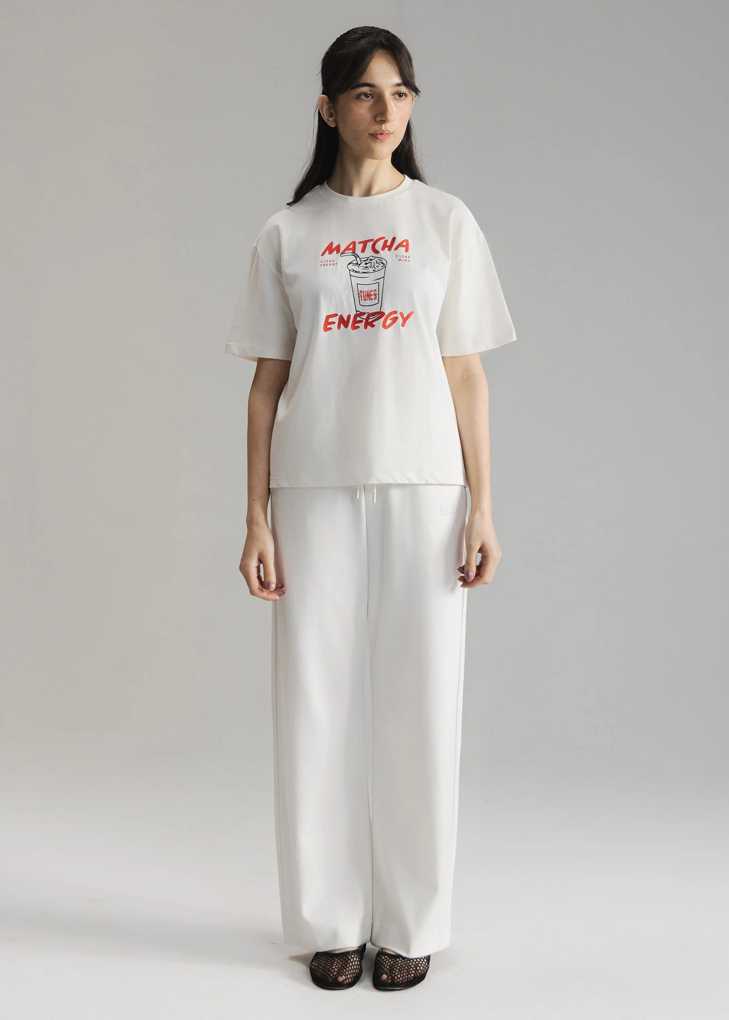 Knit Wide Leg Trouser- WS26-105 - Image 3