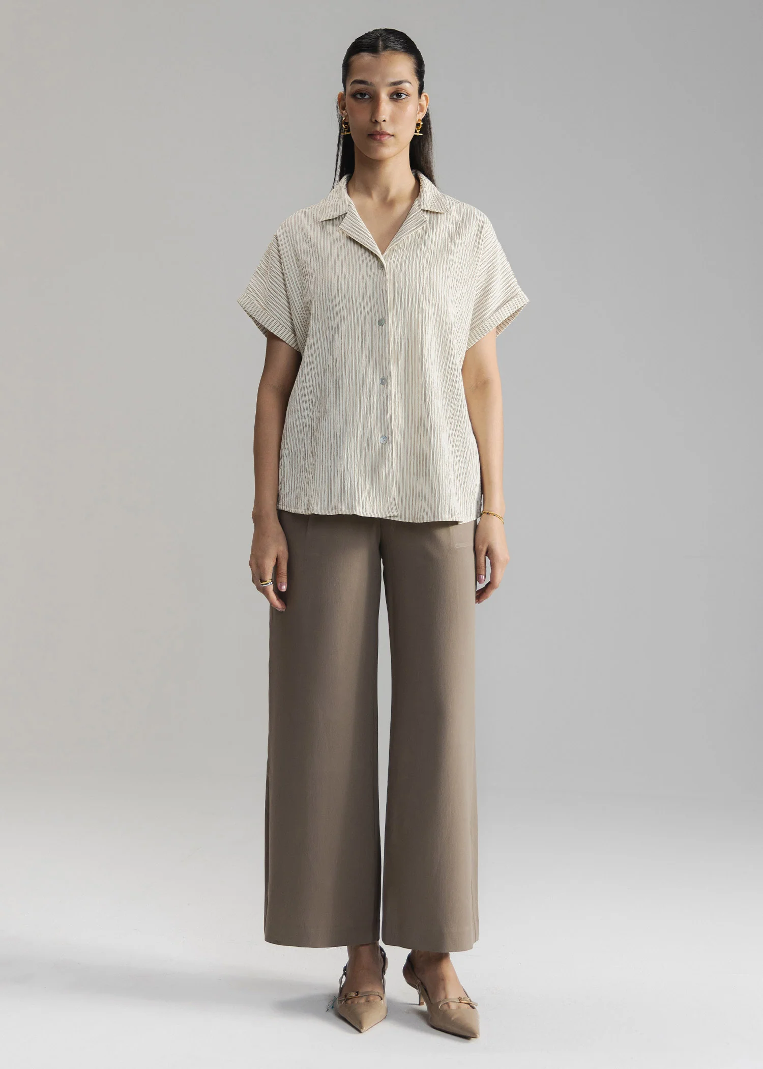 Notch Collar Shirt- WS26-152 - Image 2