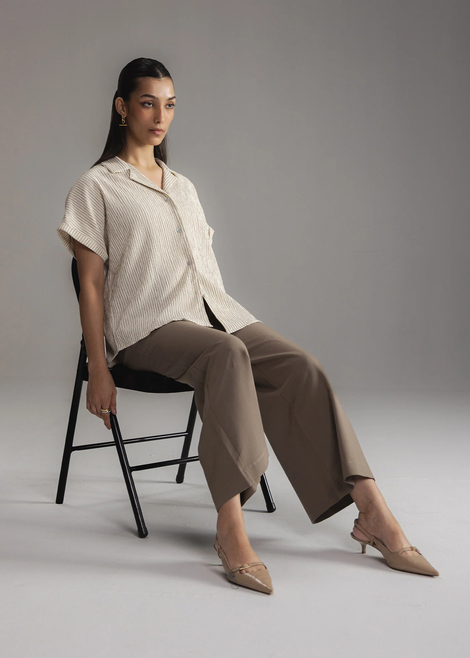 Notch Collar Shirt- WS26-152 - Image 5
