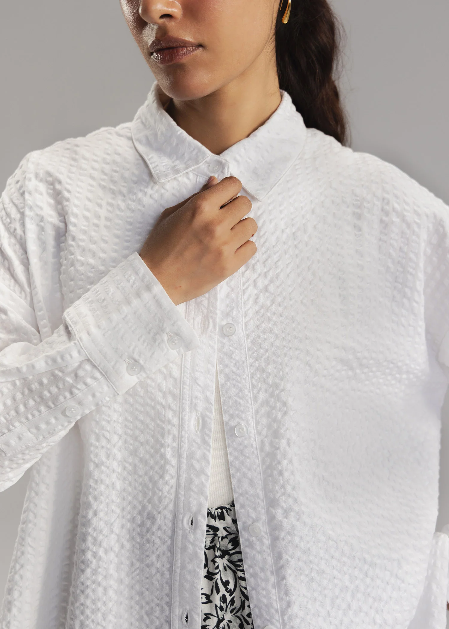 Button Down Shirt- WS26-153 - Image 2