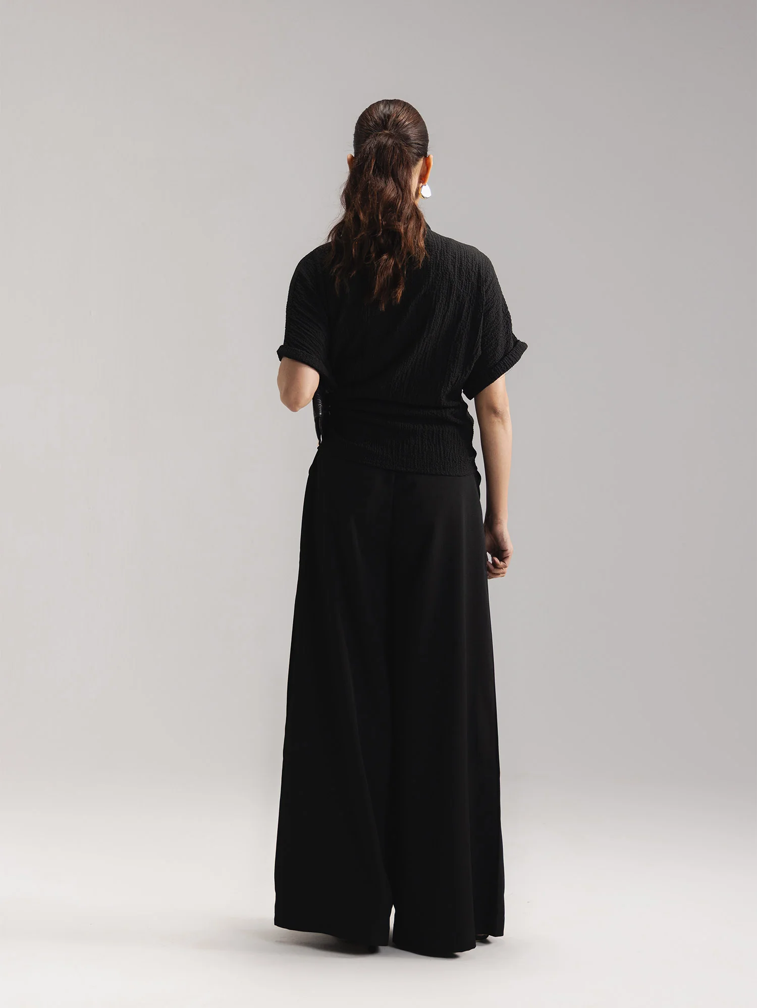 Loose Tie-Front Shirt- WS26-155 - Image 5