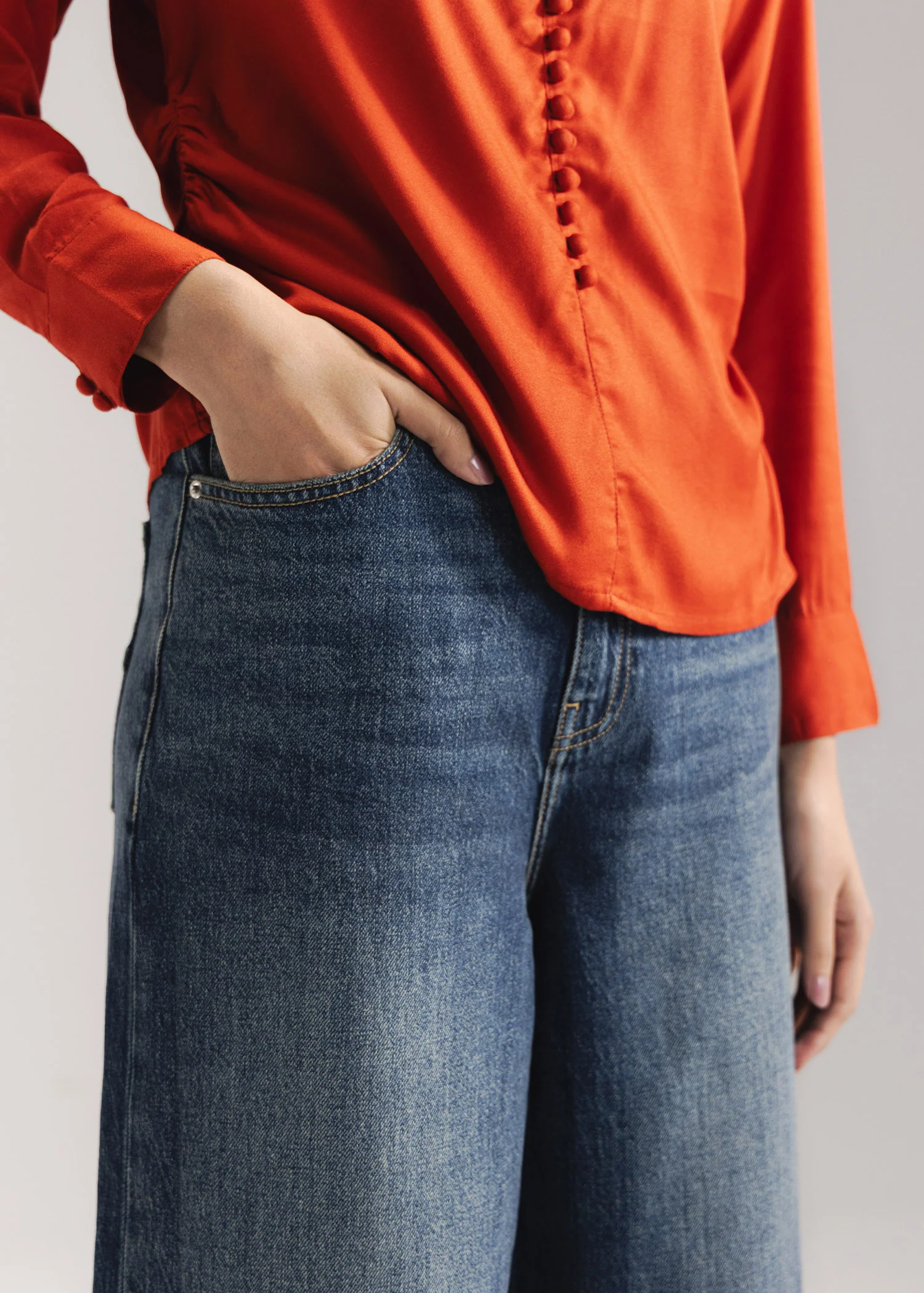 Wide Legged Jeans- WS26-192 - Image 3