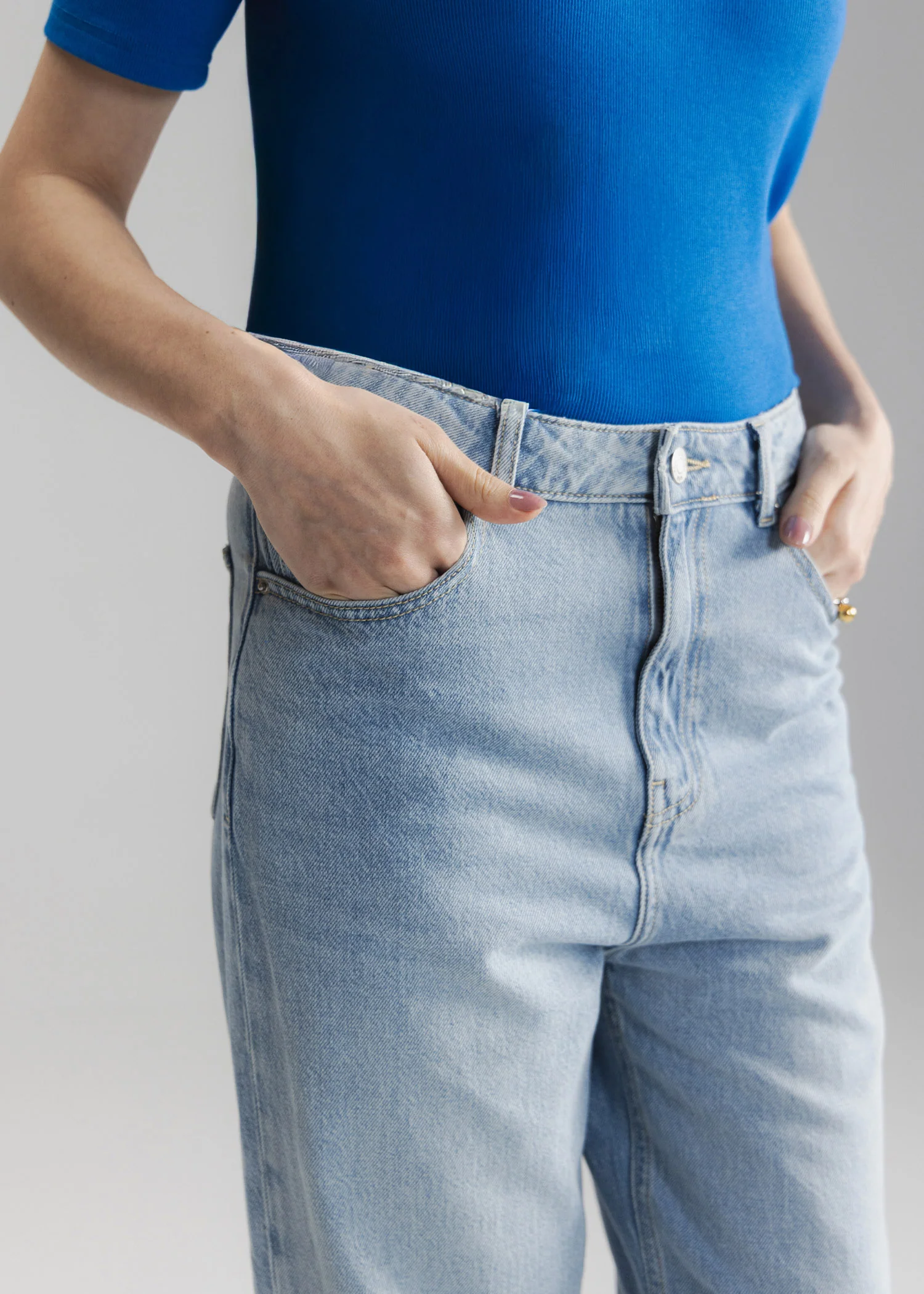 Straight Leg Jeans- WS26-195 - Image 3