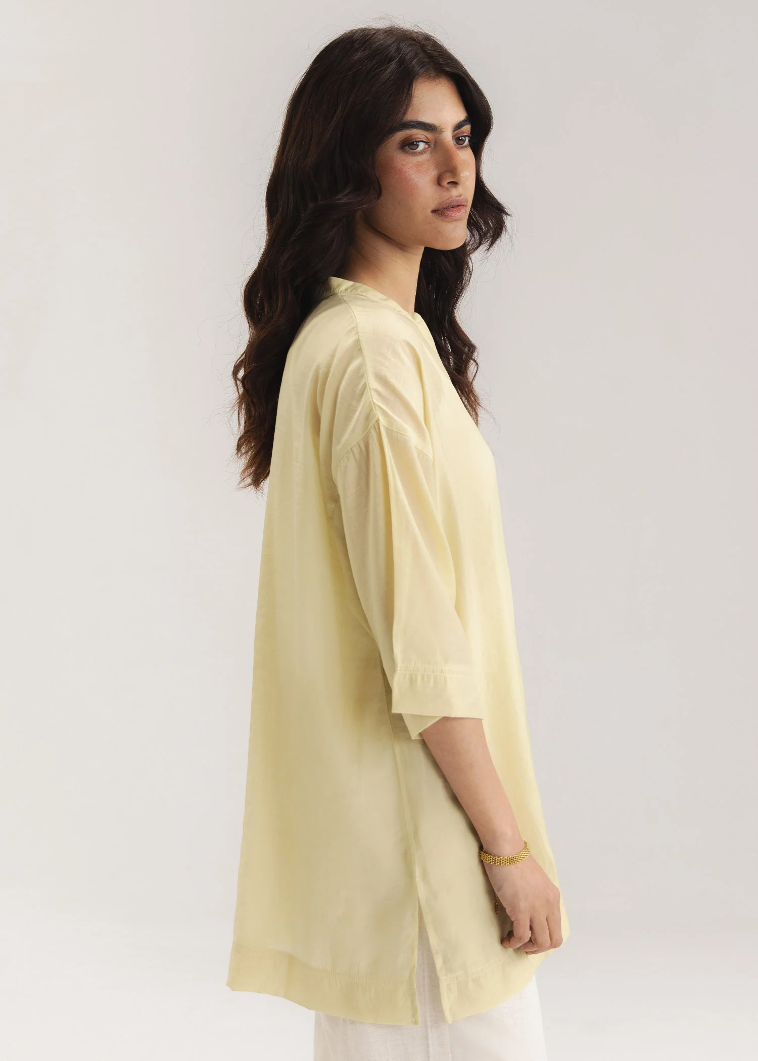 Oversized Long Sheer Shirt- WS26-35 - Image 4