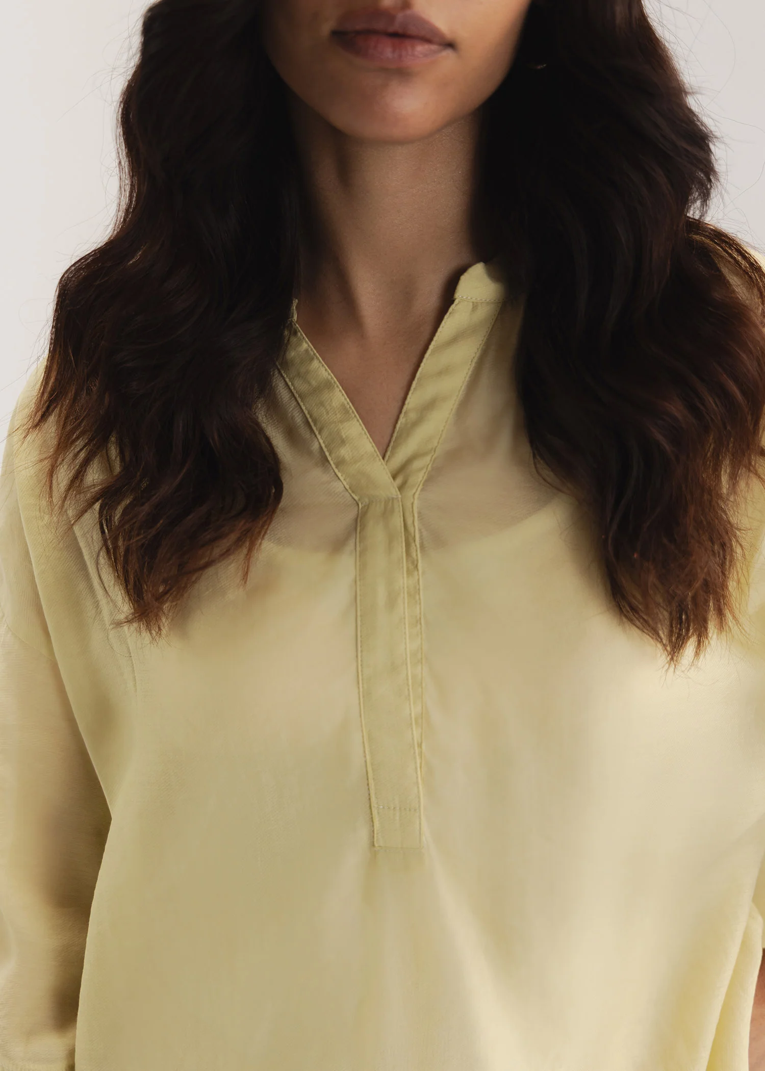 Oversized Long Sheer Shirt- WS26-35 - Image 5