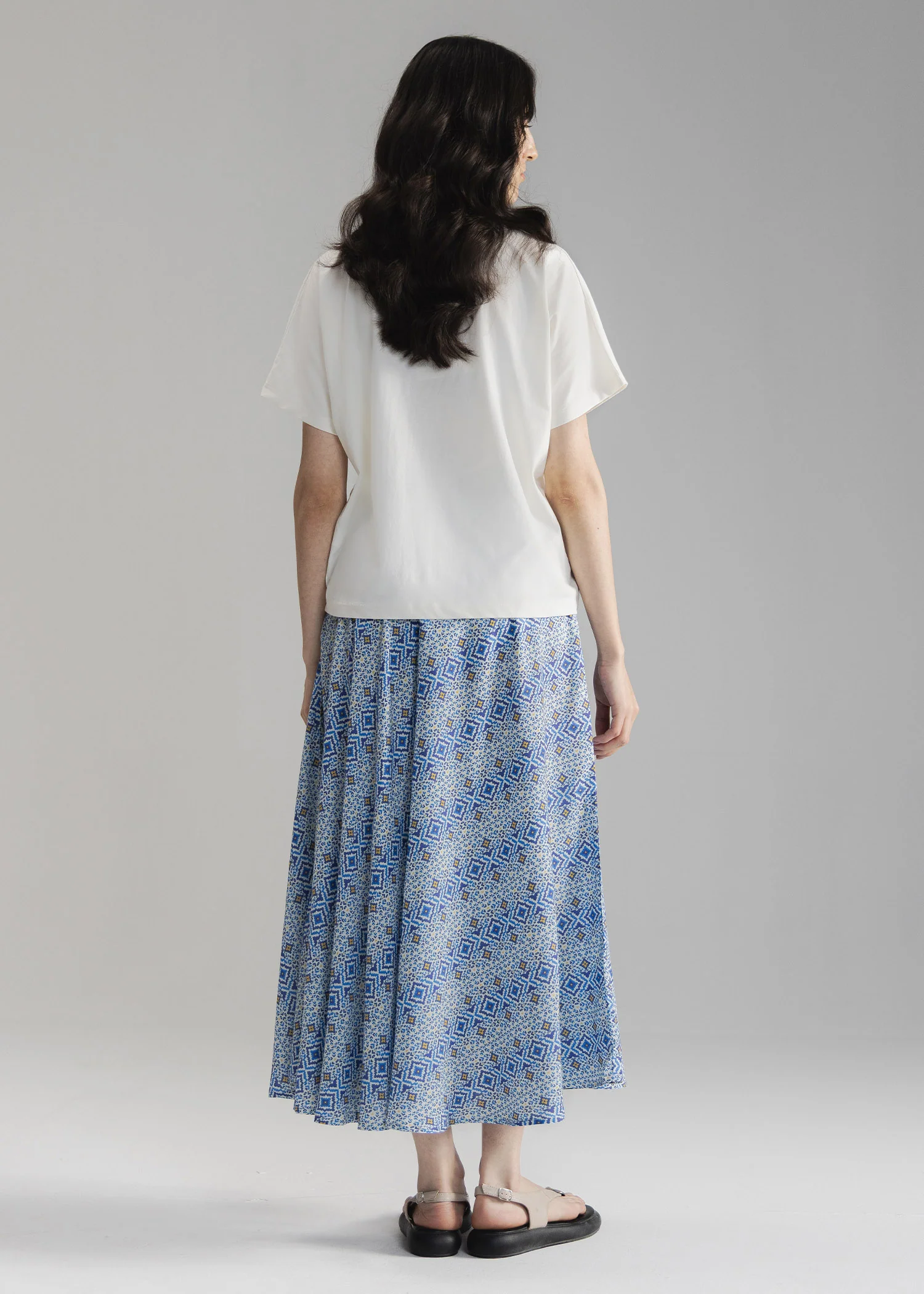 Printed Skirt- WS26-38 - Image 3