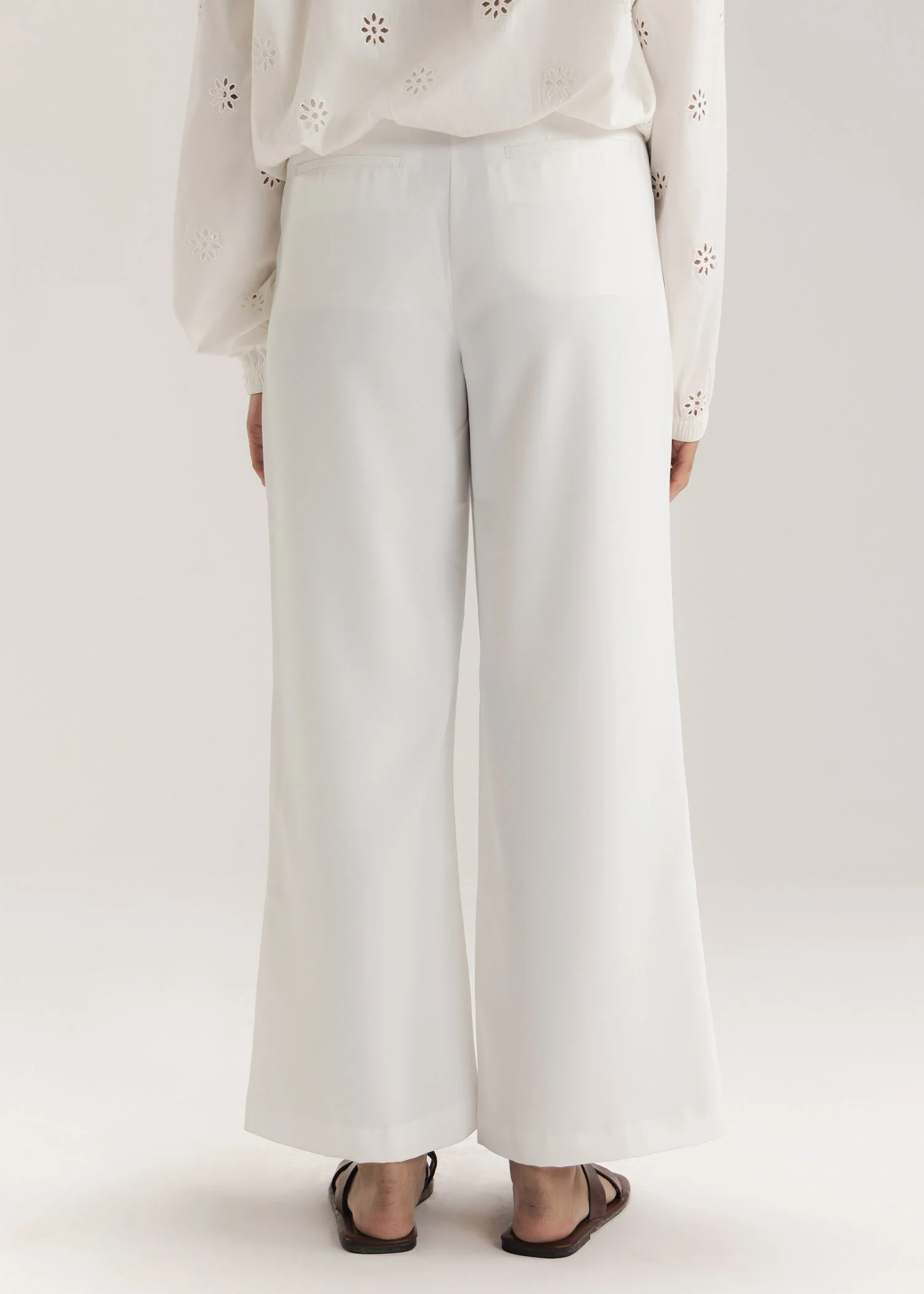 Tailored Wide Leg Pants- WS26-40 - Image 2