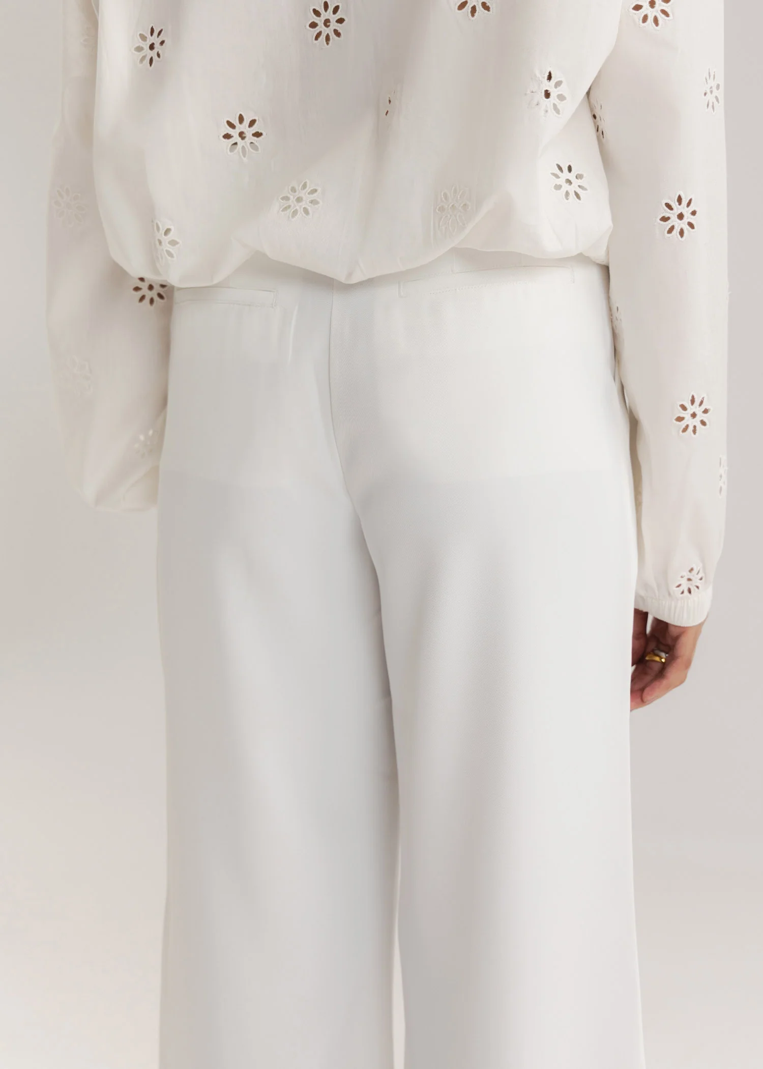 Tailored Wide Leg Pants- WS26-40 - Image 3